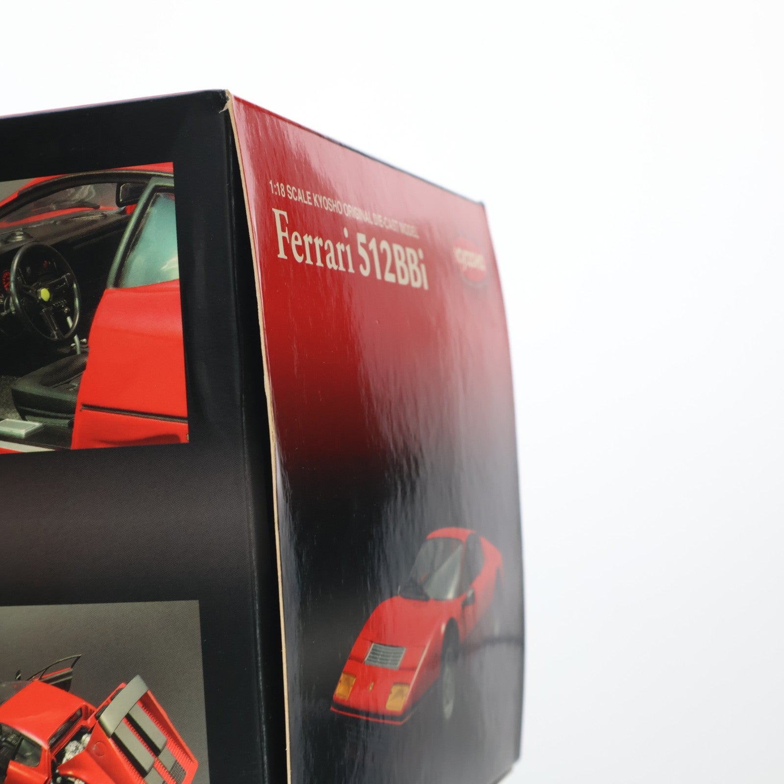 【中古即納】[MDL] GORGEOUS COLLECTION 1/18 Ferrari(フェラーリ) 512BBi(レッド) 完成品 ミニカー(08172R) 京商(20070228)