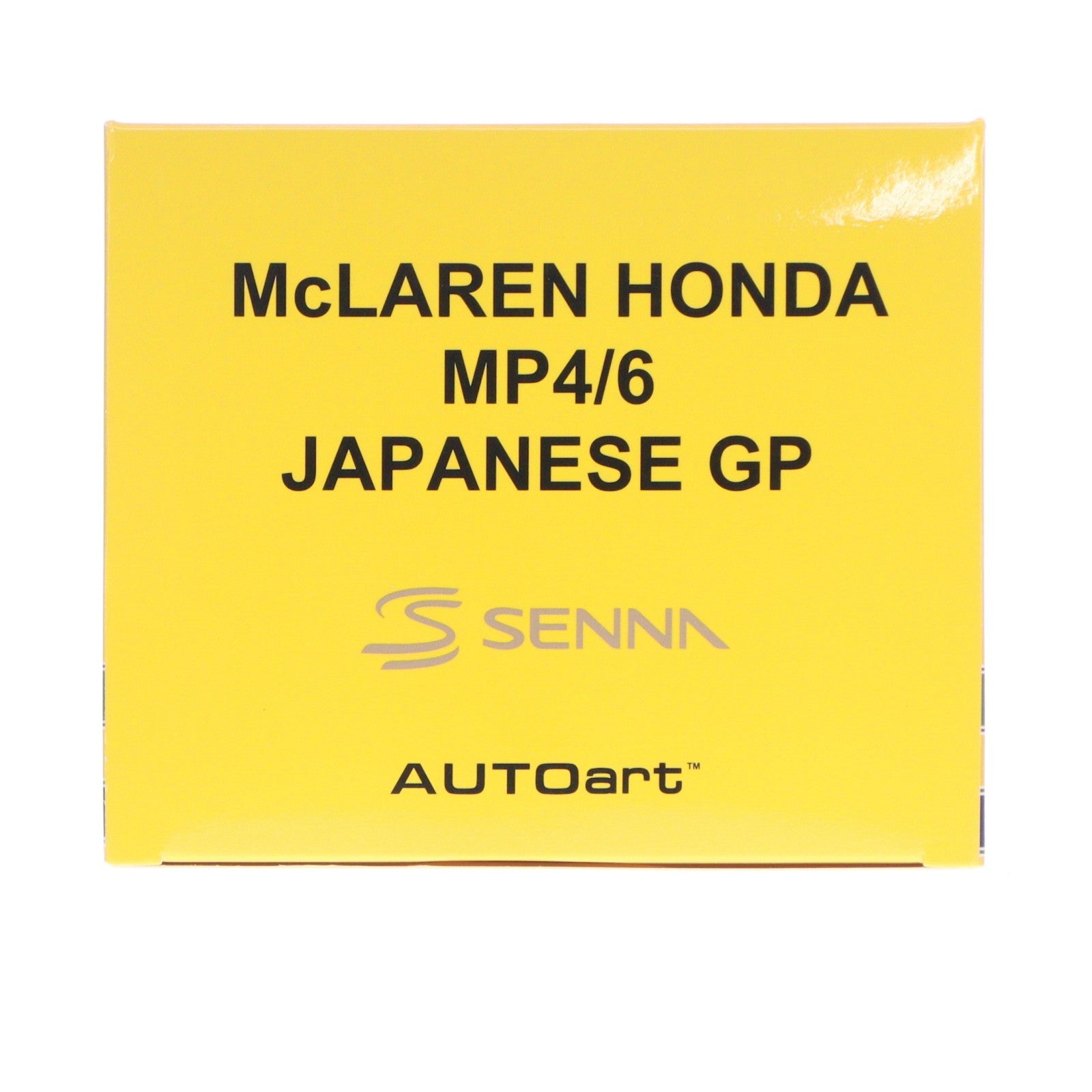 【中古即納】[MDL] オートアート・コンポジットモデルシリーズ 1/18 マクラーレン ホンダ MP4/6 日本GP 1991年 #1(アイルトン・セナ) マクラーレンロゴ入り 完成品 ミニカー(89140) AutoArt(オートアート)(20240519)