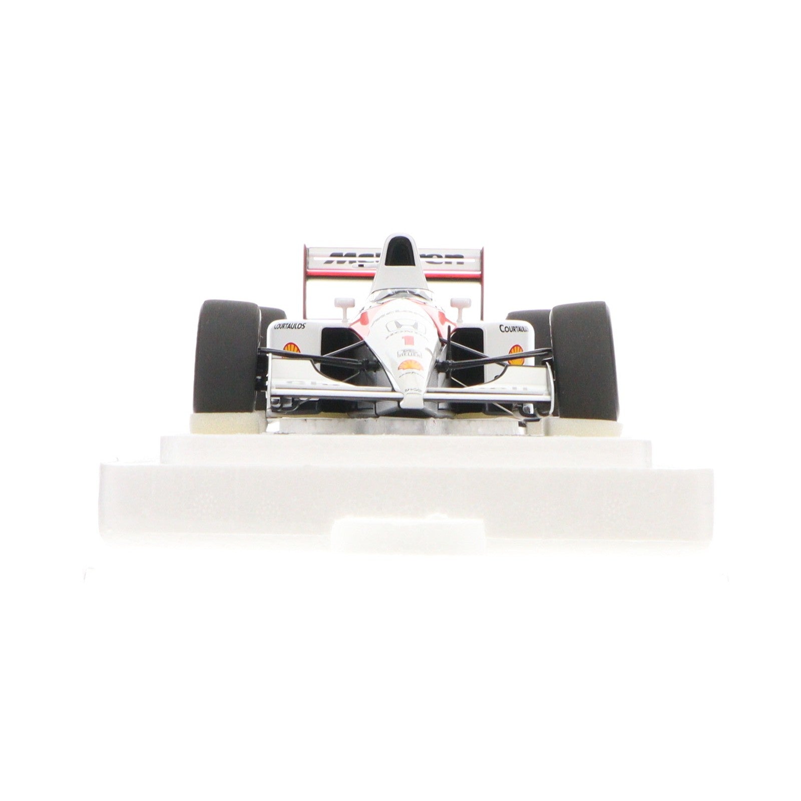 【中古即納】[MDL] オートアート・コンポジットモデルシリーズ 1/18 マクラーレン ホンダ MP4/6 日本GP 1991年 #1(アイルトン・セナ) マクラーレンロゴ入り 完成品 ミニカー(89140) AutoArt(オートアート)(20240519)