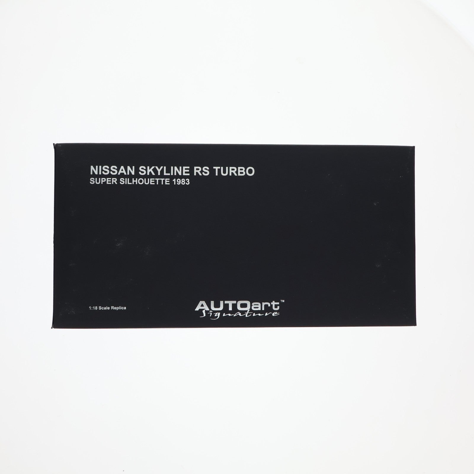 【中古即納】[MDL] Signature 1/18 NISSAN SKYLINE RS TURBO SUPER SILHOUETTE(スカイライン RSターボ スーパーシルエット) 1983 #11(レッド×ブラック) 完成品 ミニカー(88376) AUTOart(オートアート)(20090331)