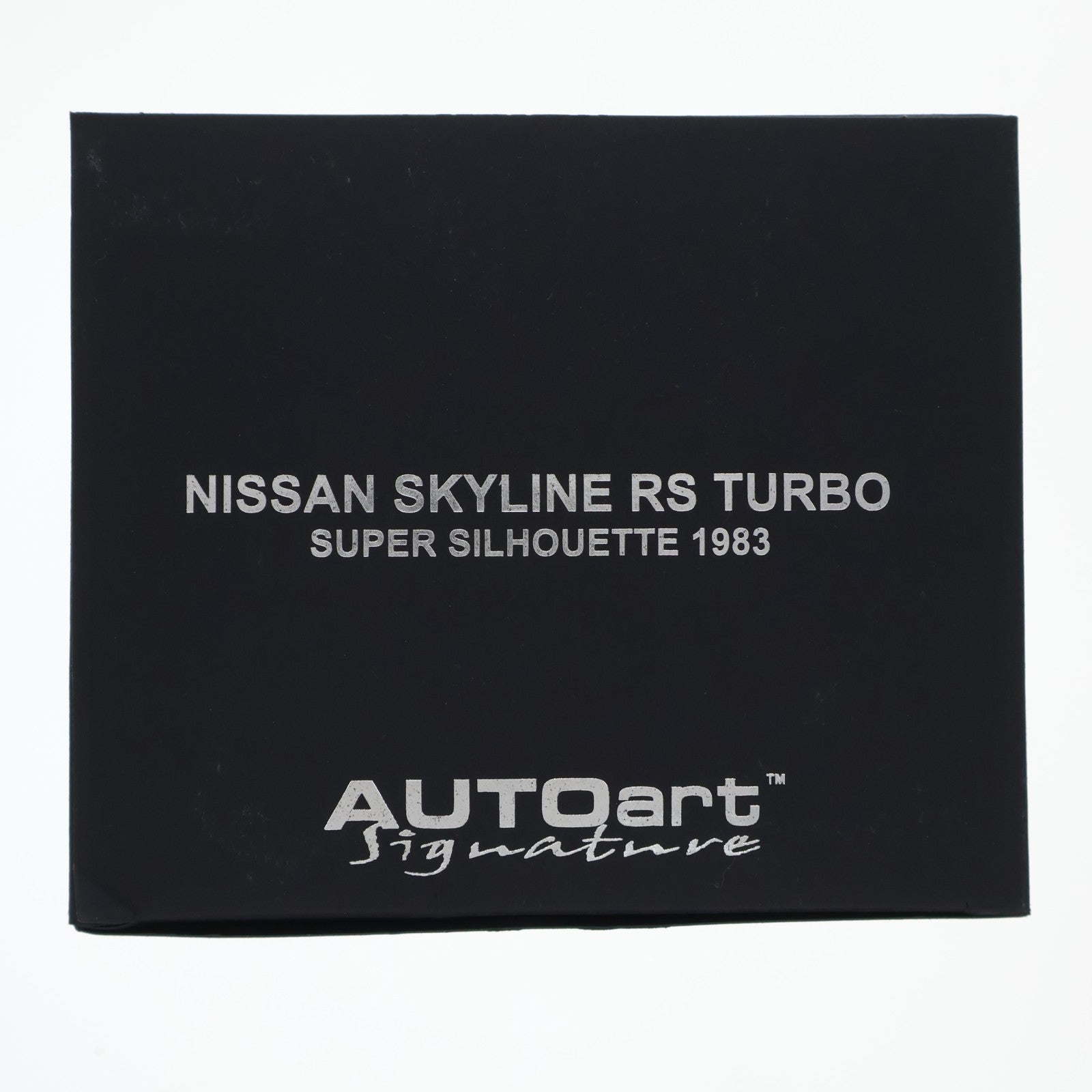 【中古即納】[MDL] Signature 1/18 NISSAN SKYLINE RS TURBO SUPER SILHOUETTE(スカイライン RSターボ スーパーシルエット) 1983 #11(レッド×ブラック) 完成品 ミニカー(88376) AUTOart(オートアート)(20090331)