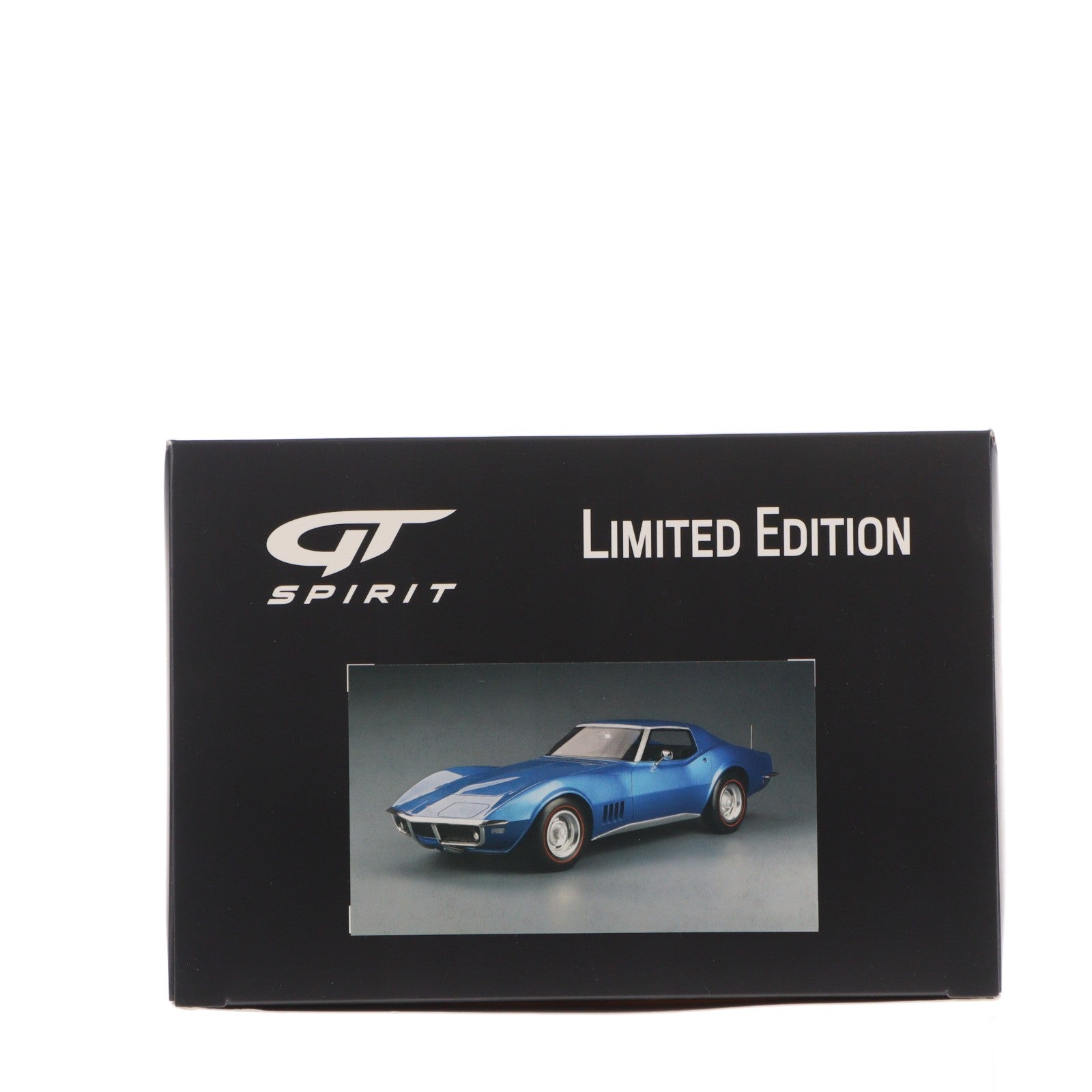 【中古即納】[MDL] 1/12 Chevrolet CORVETTE(シボレー コルベット) C3 BLUE 完成品 ミニカー(GT255) GTスピリット(20200328)