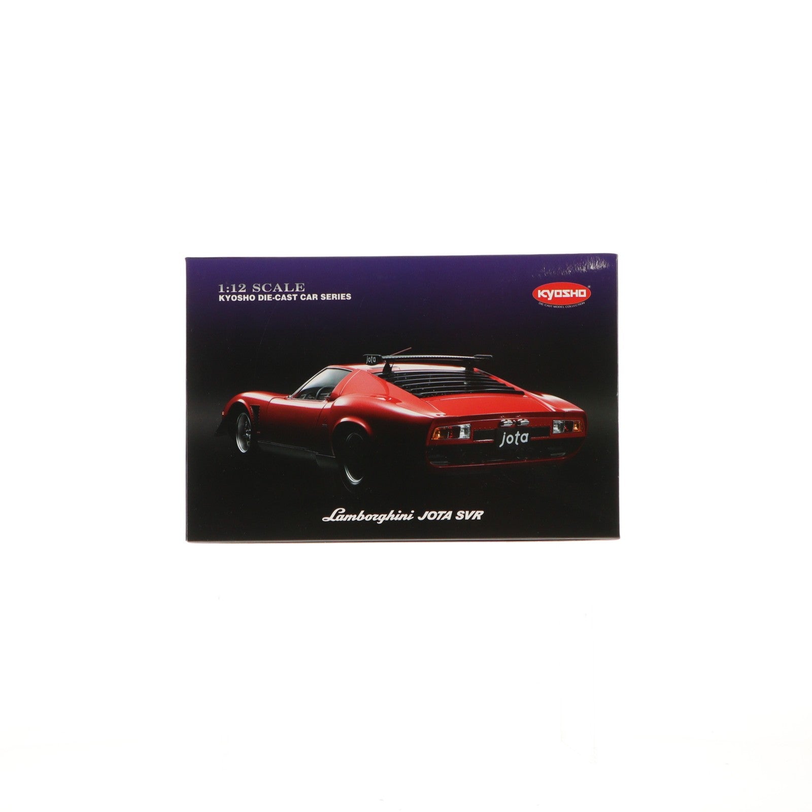 【中古即納】[MDL] 1/12 Lamborghini JOTA(ランボルギーニ イオタ) SVR(レッド) 完成品 ミニカー(08623R) 京商(20081130)