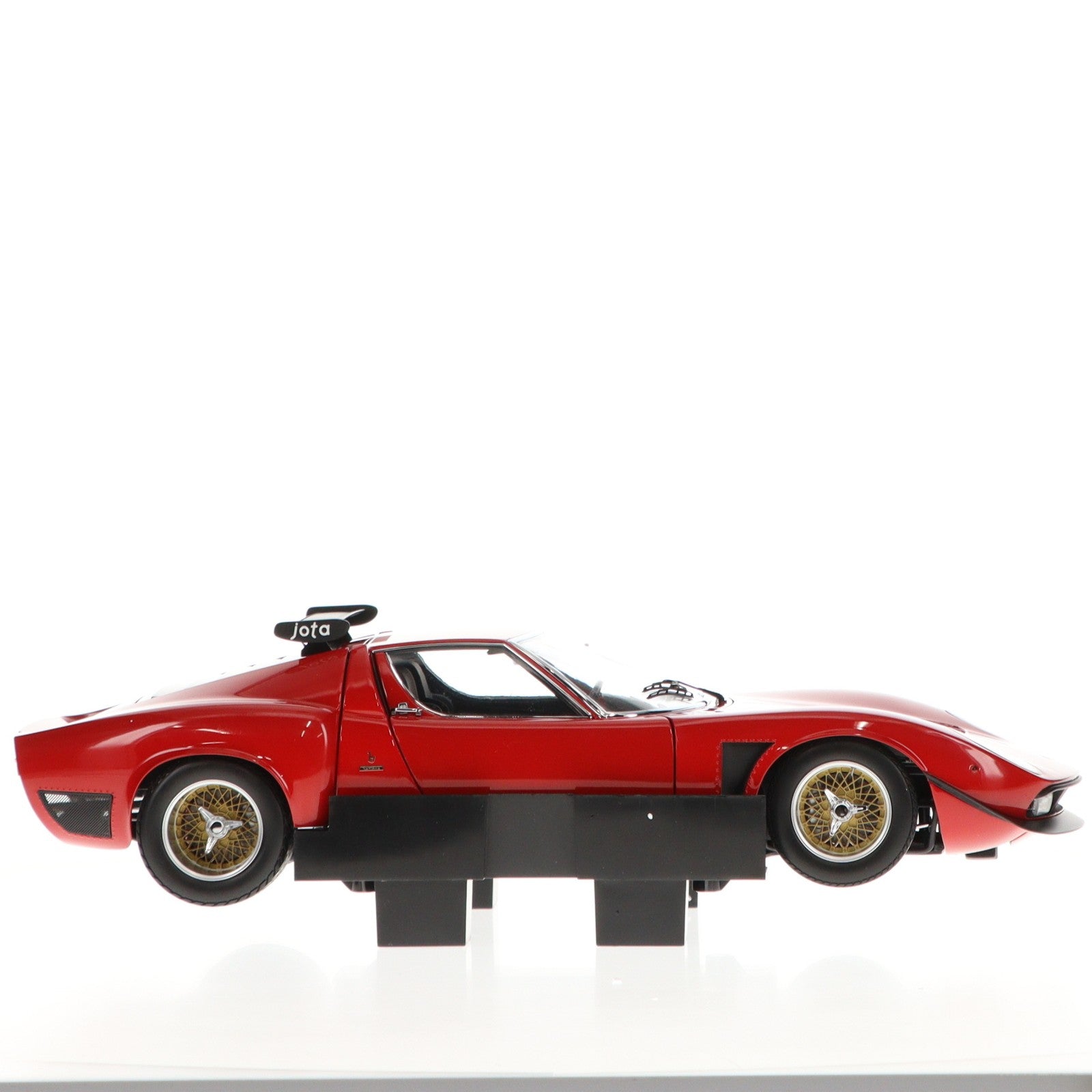 【中古即納】[MDL] 1/12 Lamborghini JOTA(ランボルギーニ イオタ) SVR(レッド) 完成品 ミニカー(08623R) 京商(20081130)