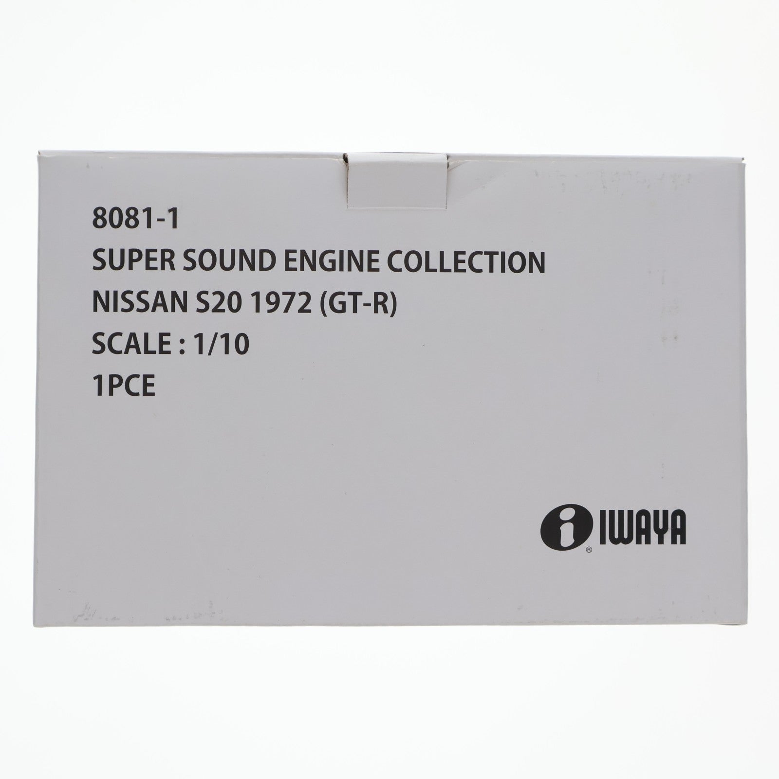 【中古即納】[MDL] 1/10 SUPER SOUND ENGINE COLLECTION NISSAN S20 1972(GT-R) 完成品 ミニカー(8081-1) イワヤ(20110310)