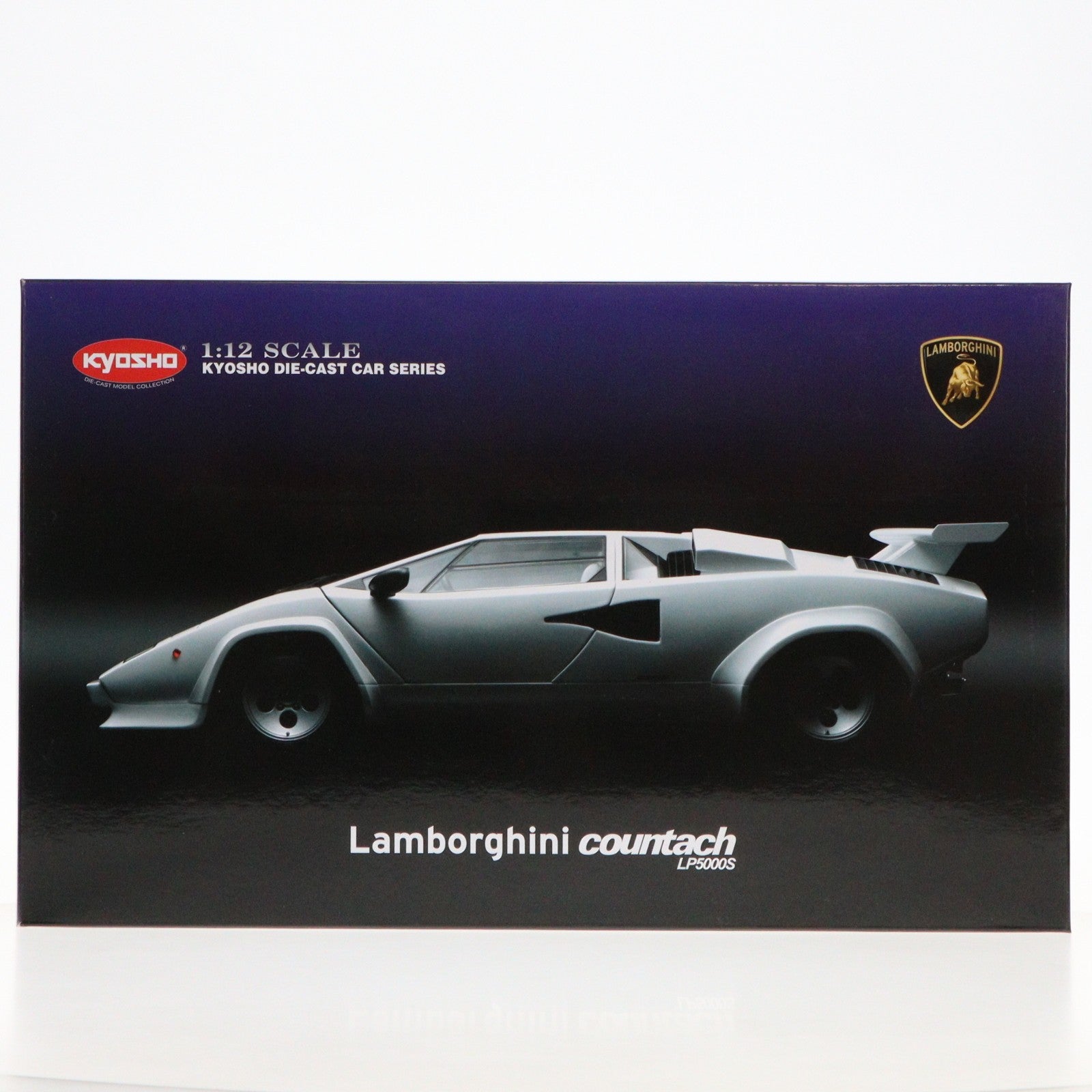 【中古即納】[MDL] 1/12 Lamborghini Countach(ランボルギーニ カウンタック) LP5000S(ホワイト) 完成品 ミニカー(K08612W) 京商(20090130)