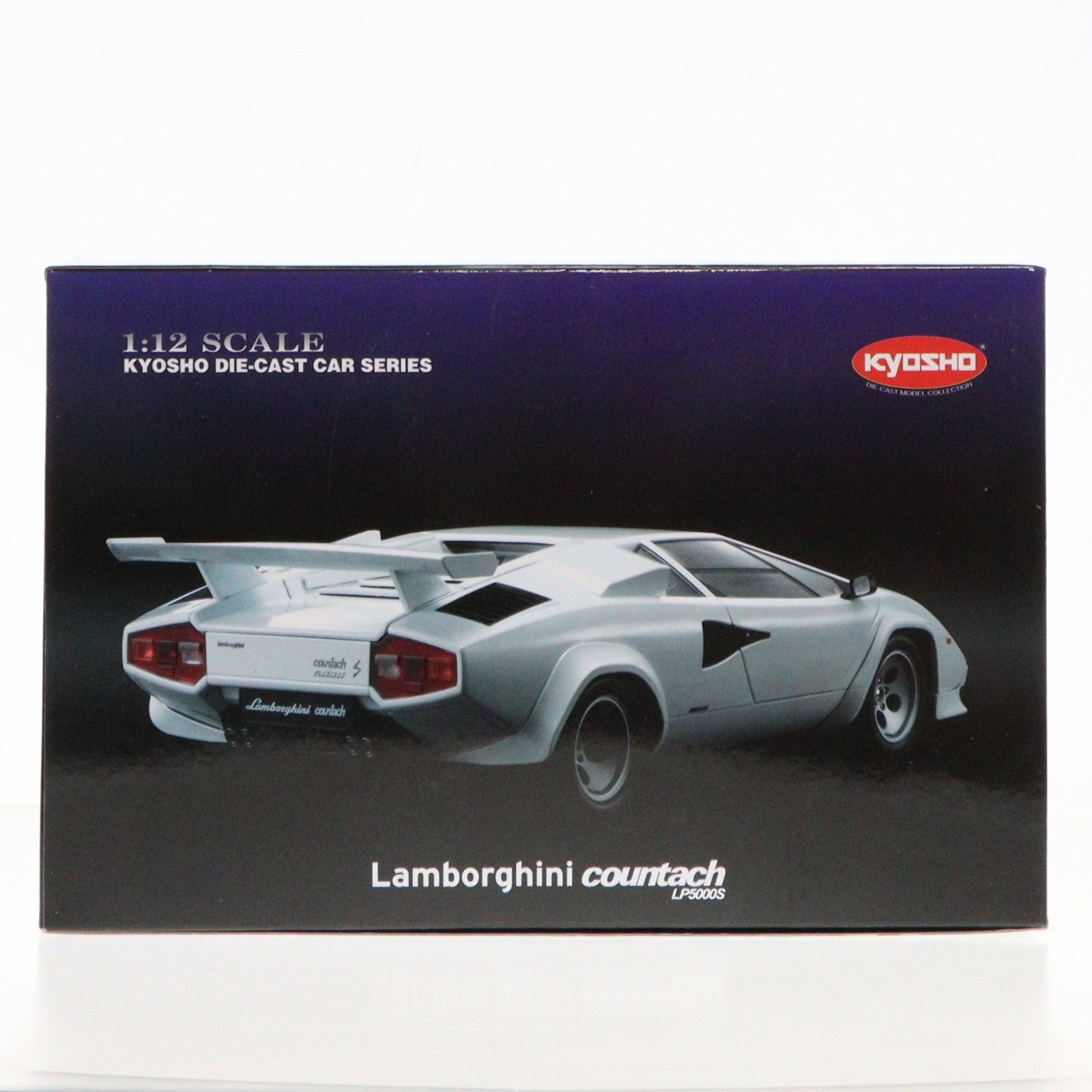 【中古即納】[MDL] 1/12 Lamborghini Countach(ランボルギーニ カウンタック) LP5000S(ホワイト) 完成品 ミニカー(K08612W) 京商(20090130)