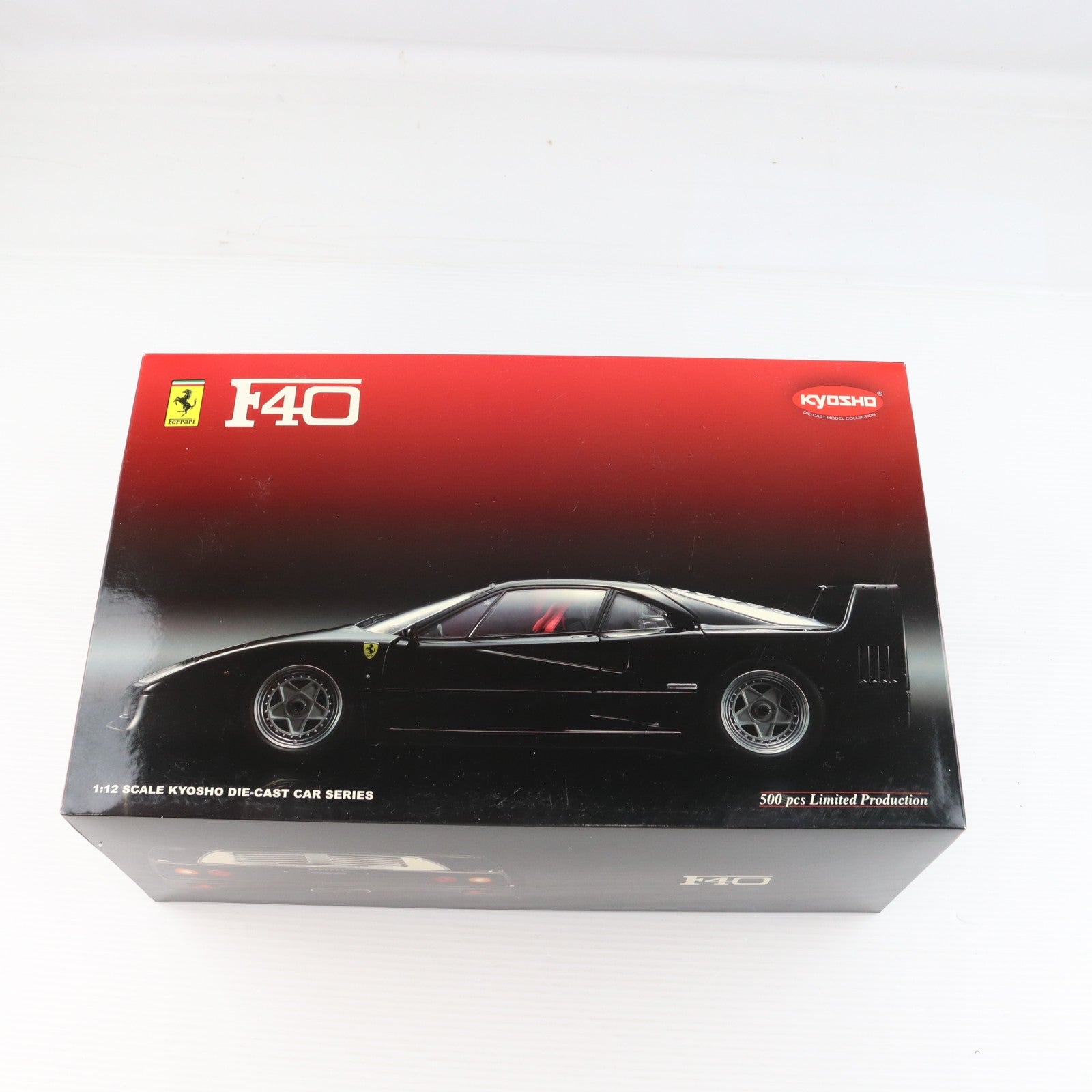 【中古即納】[MDL] 1/12 FERRARI(フェラーリ) F40(ブラック) 完成品 ミニカー(08602BK) 京商(20091031)