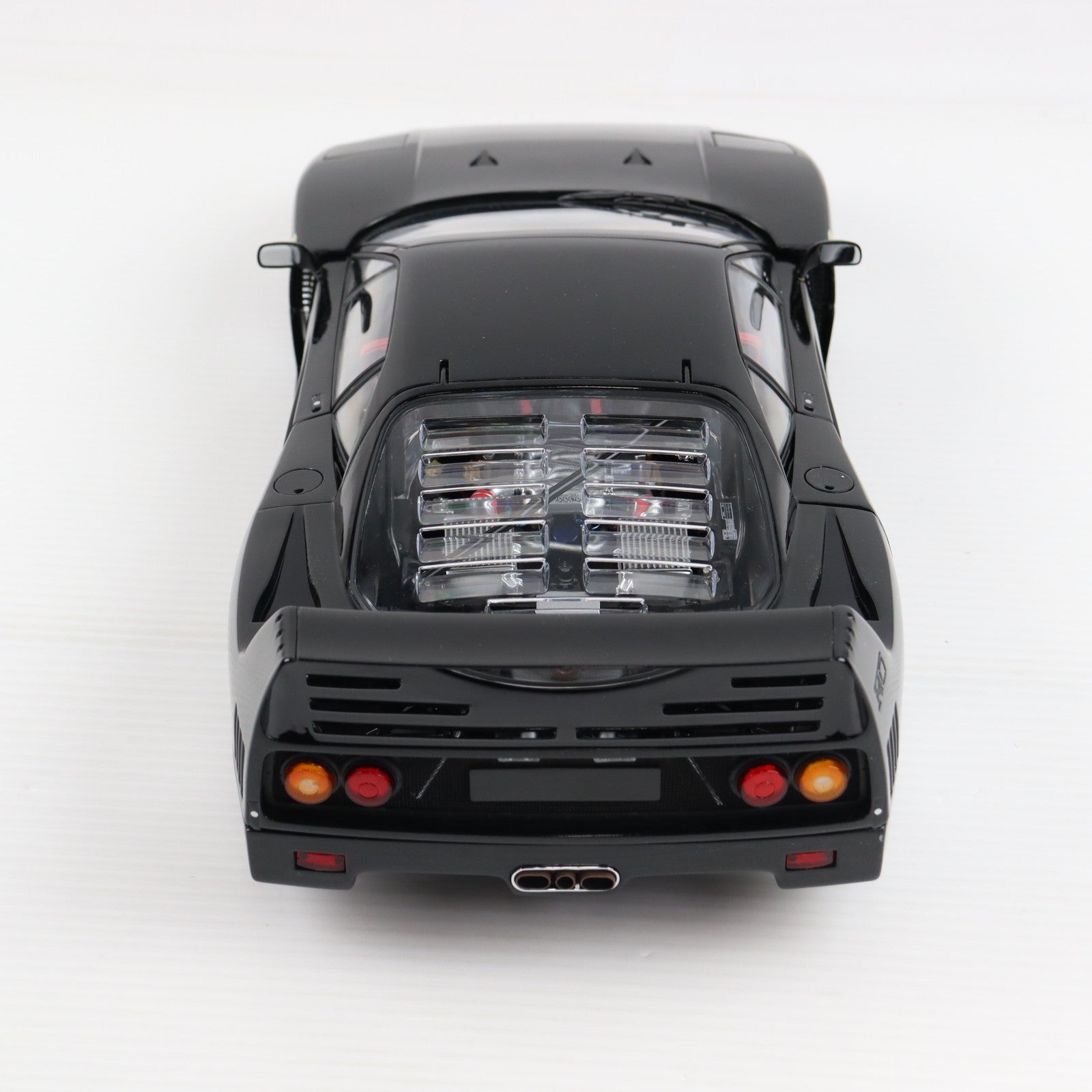 【中古即納】[MDL] 1/12 FERRARI(フェラーリ) F40(ブラック) 完成品 ミニカー(08602BK) 京商(20091031)
