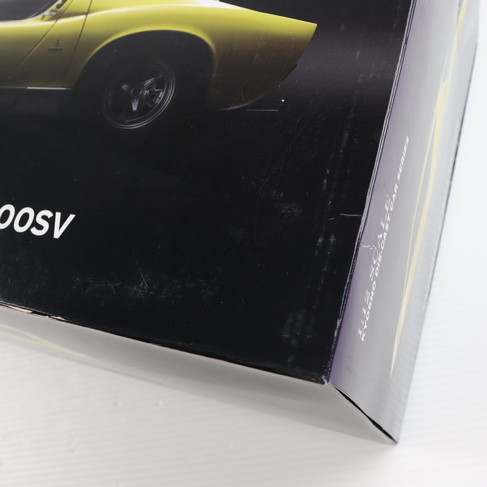 【中古即納】[MDL] 1/12 Lamborghini Miura(ランボルギーニ ミウラ) P400 SV(イエロー) 完成品 ミニカー(K08622Y) 京商(20101130)