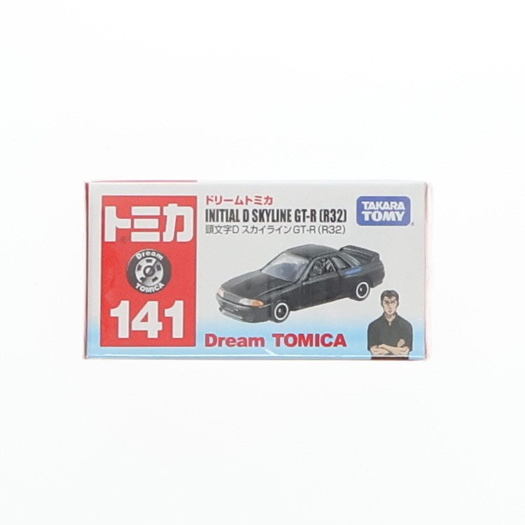 【中古即納】[MDL] ドリームトミカ No.141 1/59 頭文字D スカイライン GT-R R32(ブラック) 完成品 ミニカー タカラトミー(20150516)