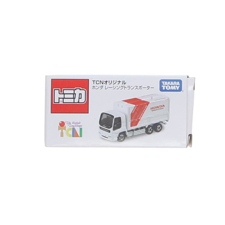 【中古即納】[MDL] トミカ TCNオリジナル ホンダ レーシングトランスポーター(ホワイト×レッド) 完成品 ミニカー タカラトミー(19991231)