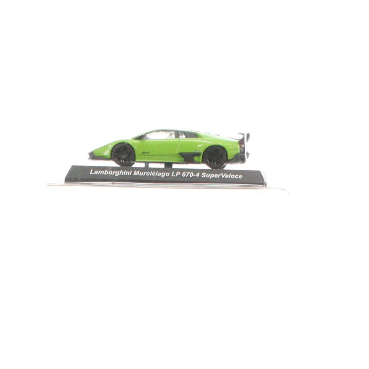 【中古即納】[MDL] (単品) サークルK・サンクス限定 ランボルギーニ ミニカーコレクション6 1/64 Lamborghini Murcielago LP670-4 Super Veloce(グリーン) 完成品 ミニカー 京商(20150901)