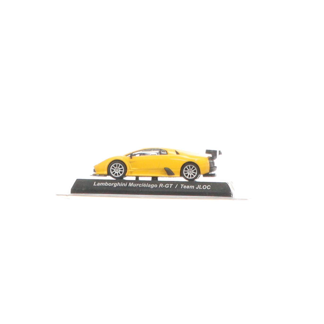 【中古即納】[MDL] (単品) サークルK・サンクス限定 ランボルギーニ ミニカーコレクション6 1/64 Lamborghini Murcielago R-GT Team JLOC(イエロー) 完成品 ミニカー 京商(20150901)