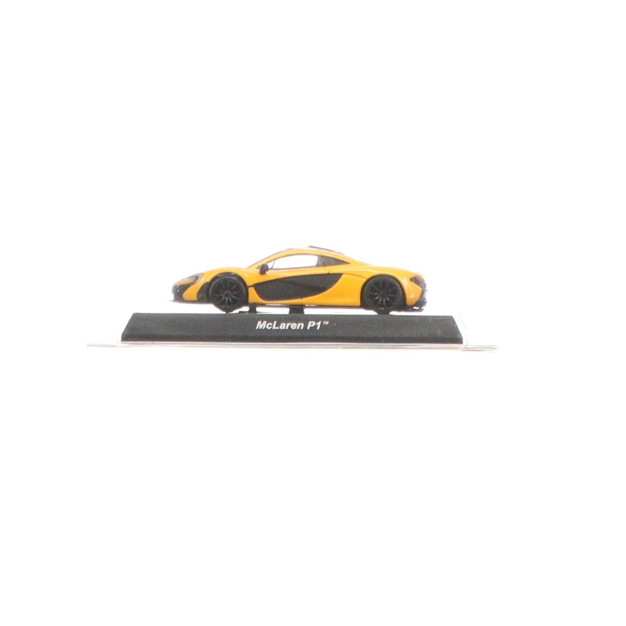 【中古即納】[MDL] G賞 McLaren P1(マクラーレン P1)(イエロー) KYOSHOミニカーくじ 1/64 ミニカー プライズ サークルK・サンクス限定 京商(20160105)