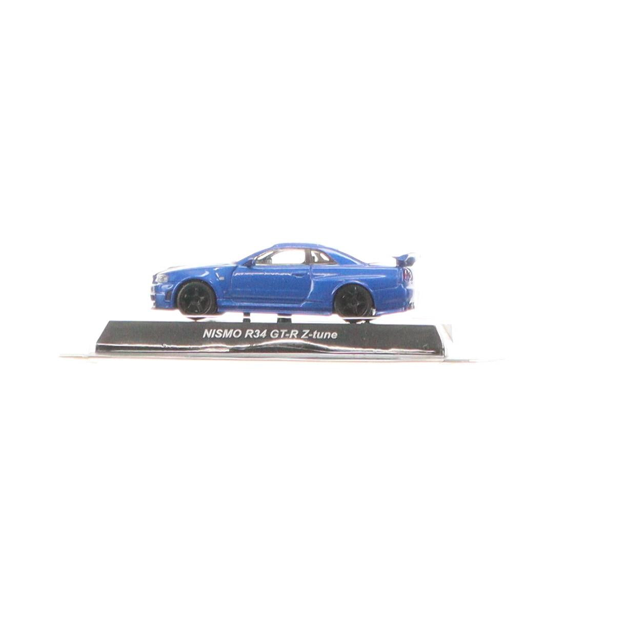【中古即納】[MDL] J賞 NISMO R34 GT-R Z-tune(ブルー) KYOSHOミニカーくじ 第2弾 1/64 ミニカー プライズ サークルK・サンクス限定 京商(20160802)