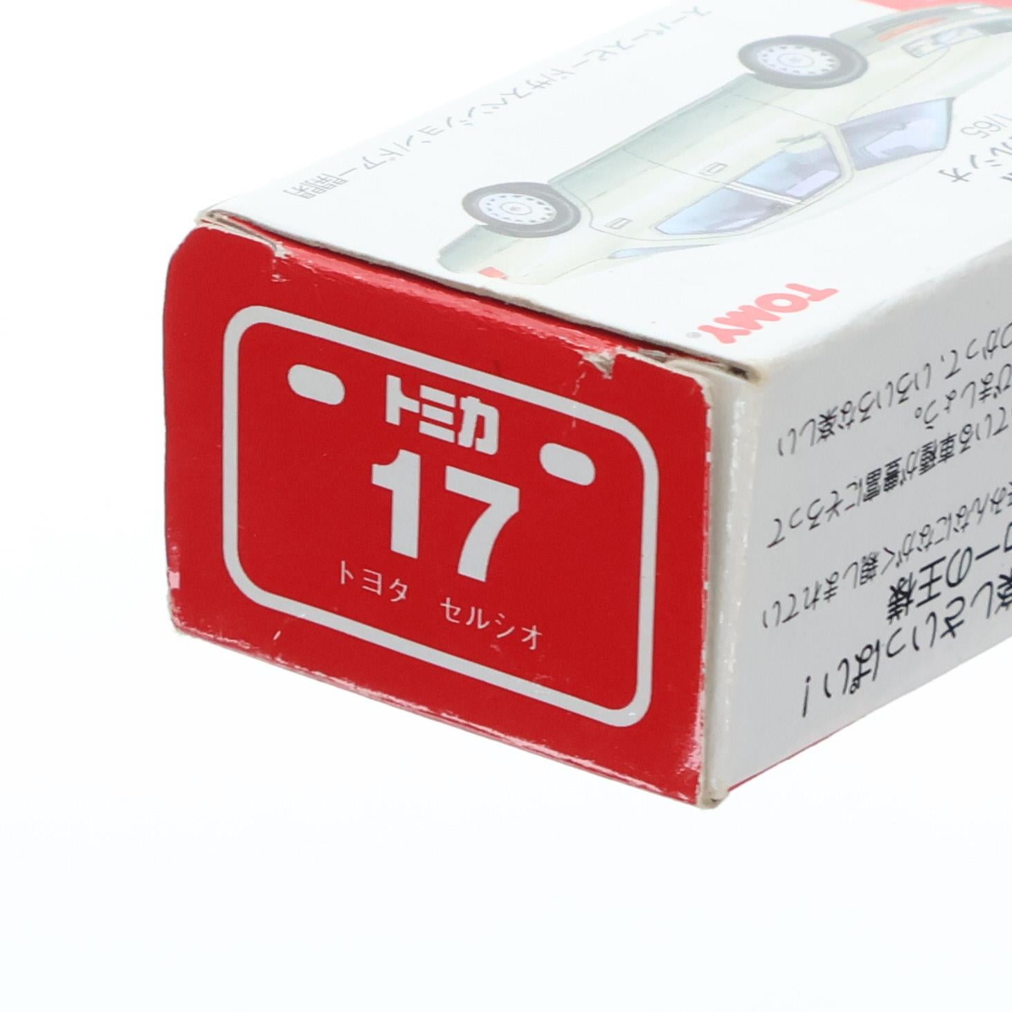 【中古即納】[MDL] トミカ No.17 1/65 トヨタ セルシオ(ホワイト×シルバー/赤箱) 完成品 ミニカー トミー(19991231)