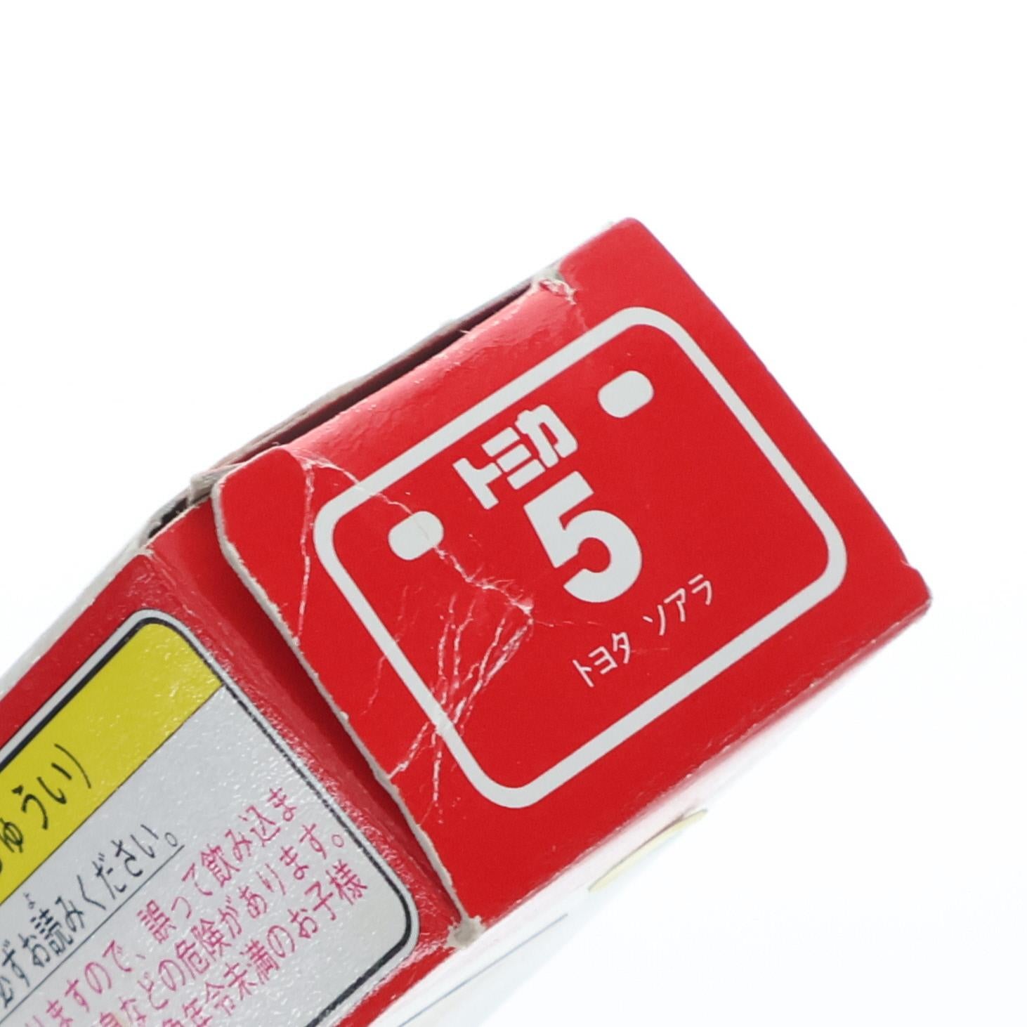 【中古即納】[MDL] トミカ No.5 1/63 トヨタ ソアラ(ホワイト/赤箱) 完成品 ミニカー トミー(19991231)