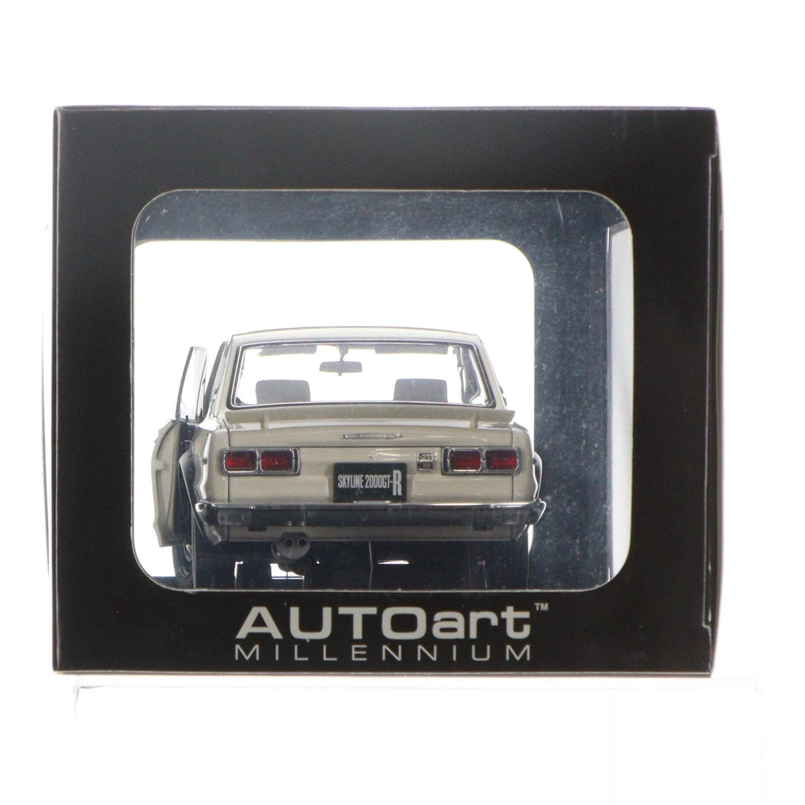 【中古即納】[MDL] 1/18 日産 スカイライン HT 2000 GT-R(KPGC10) ホワイト 完成品 ミニカー(77383) AutoArt(オートアート)(20120118)
