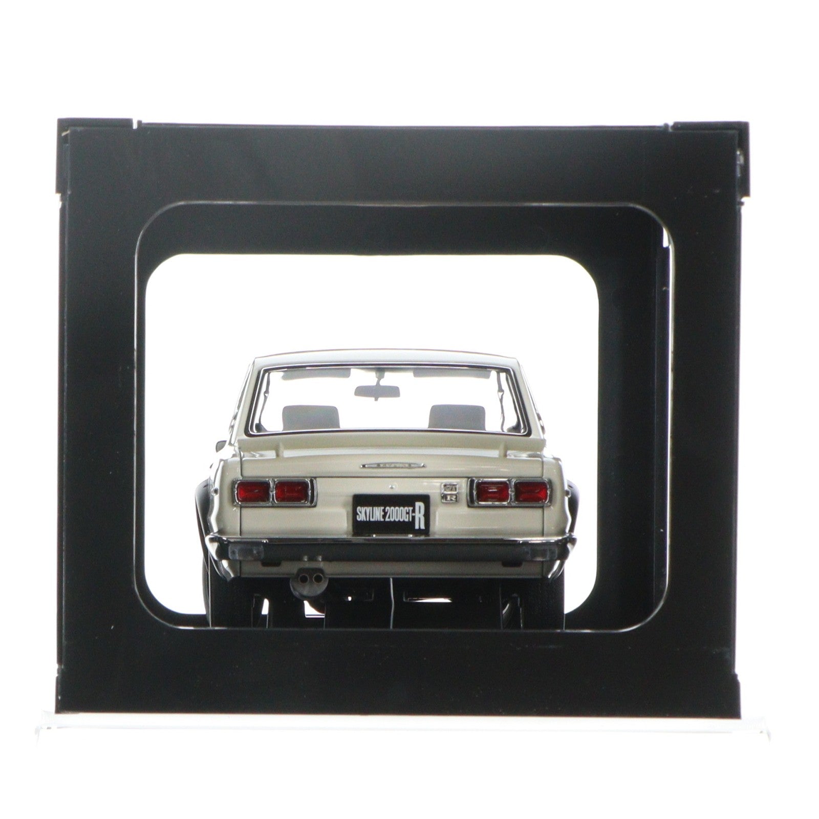 【中古即納】[MDL] 1/18 日産 スカイライン HT 2000 GT-R(KPGC10) ホワイト 完成品 ミニカー(77383) AutoArt(オートアート)(20120118)