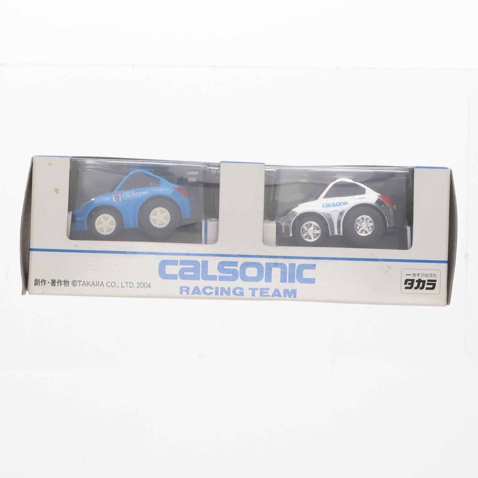 【中古即納】[MDL] チョロQ 2004GT選手権 カルソニックレーシングチーム オリジナル限定Z 2台セット 完成品 ミニカー タカラ(20040101)