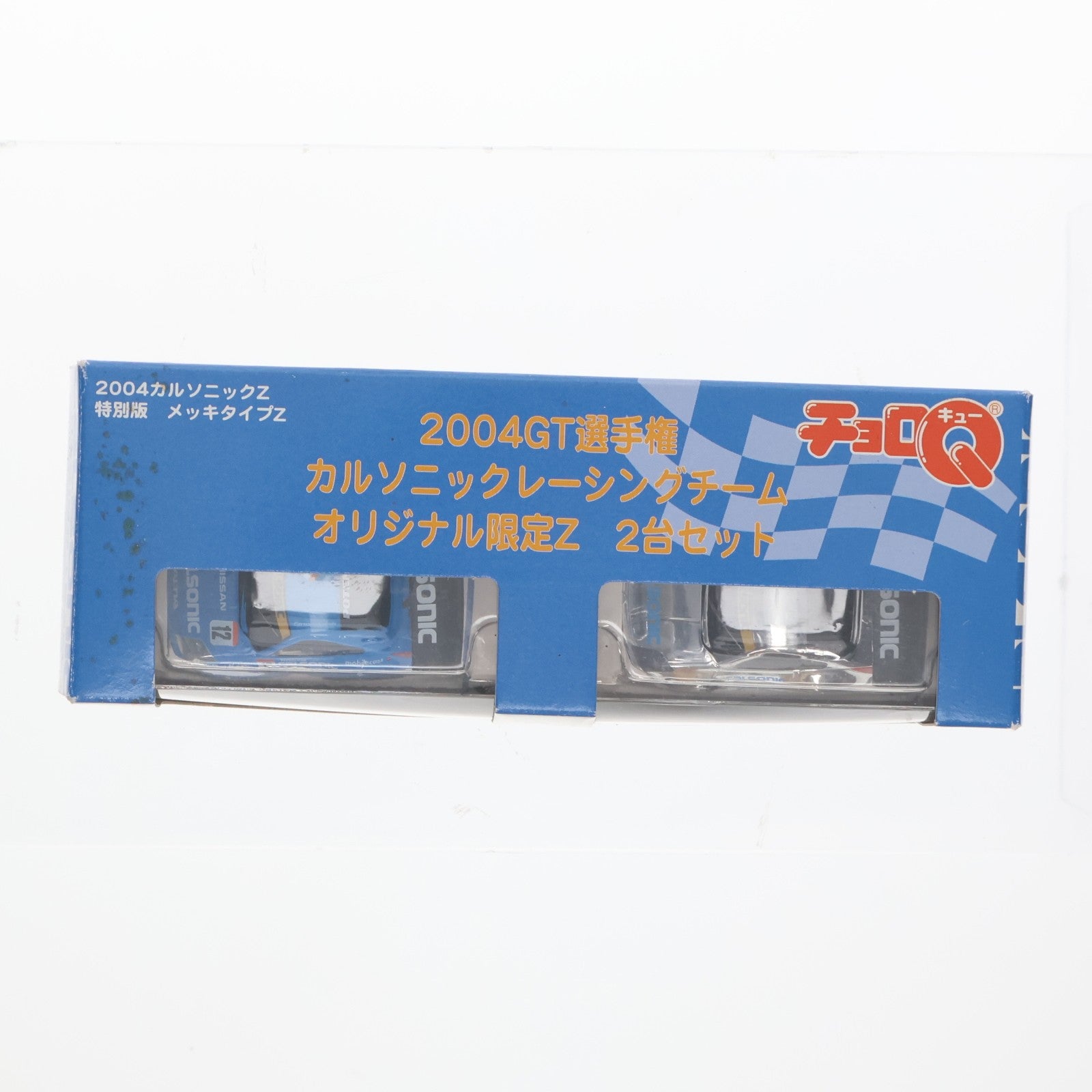 【中古即納】[MDL] チョロQ 2004GT選手権 カルソニックレーシングチーム オリジナル限定Z 2台セット 完成品 ミニカー タカラ(20040101)