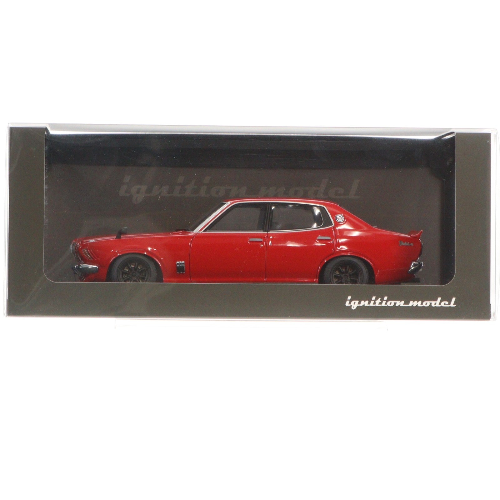 【中古即納】[MDL] 1/18 Nissan Bluebird(ブルーバード) U 2000GTX G610(レッド) 完成品 ミニカー(IG3168) ignition model(イグニッションモデル)(20240229)