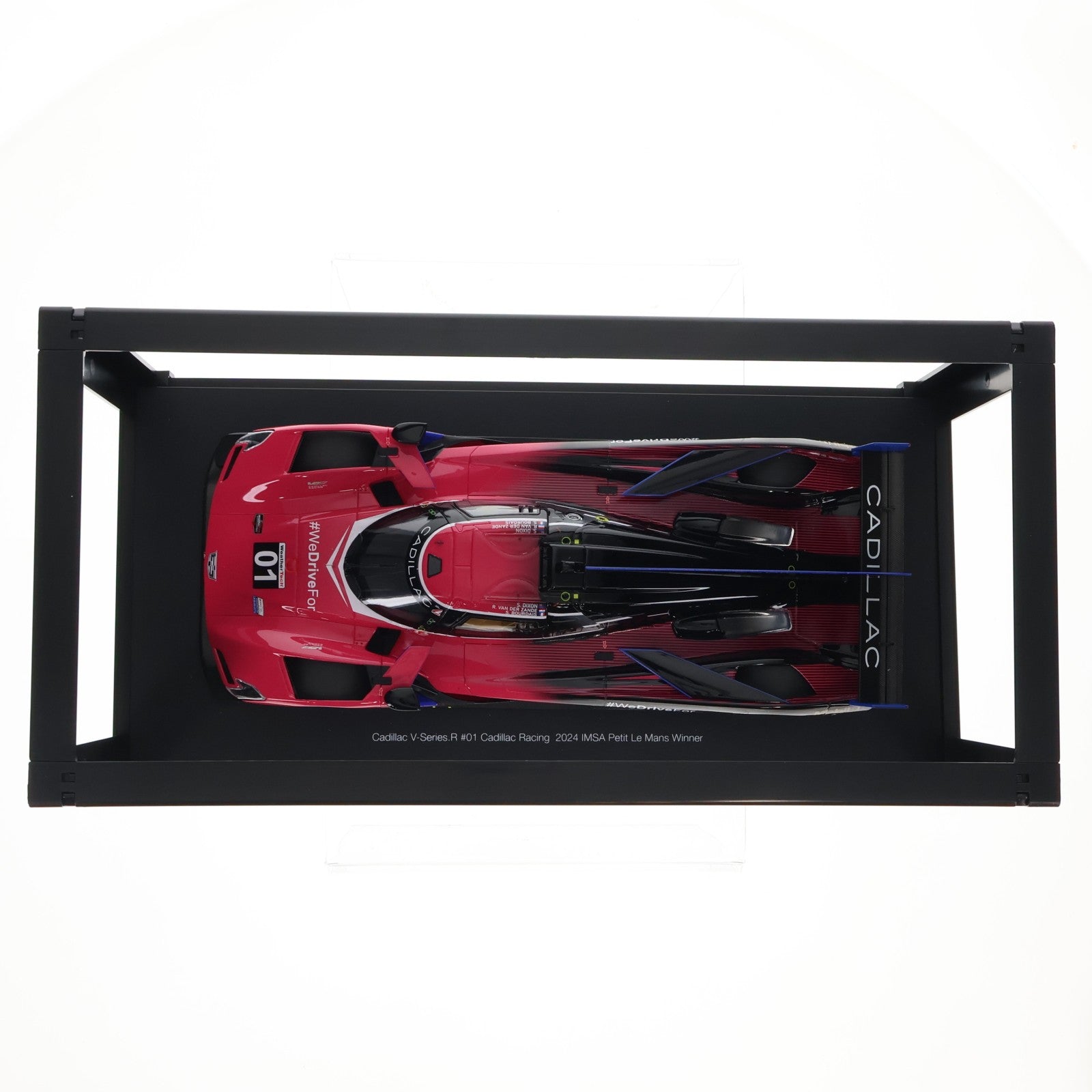 【中古即納】[MDL] Top Speedシリーズ 1/18 キャデラック Vシリーズ. R IMSA プチ・ル・マン 2024 優勝車 #01 キャデラック・レーシング 完成品 ミニカー(TS0611) TSM(トゥルースケールミニチュアズ)(20250531)