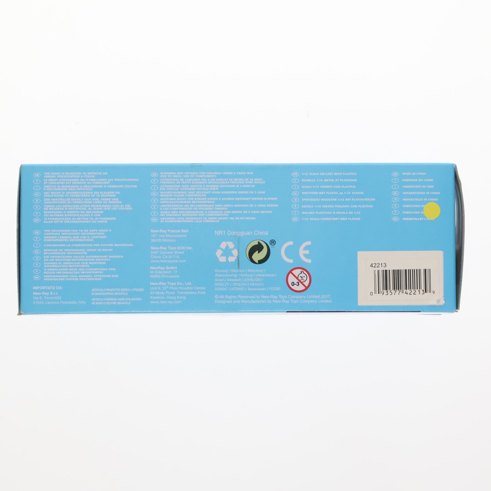 【中古即納】[MDL] 1/12 VESPA P200E 1978(ブルー) 完成品 ミニカー NewRay(ニューレイ)(19991231)