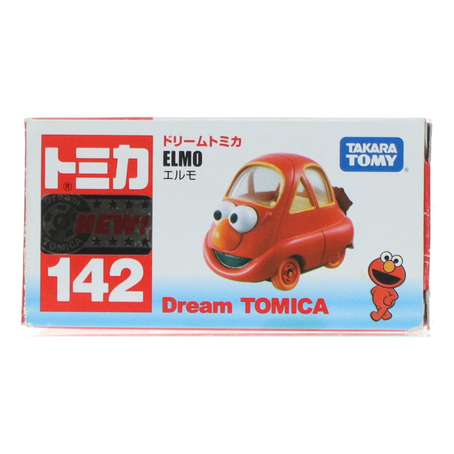 【中古即納】[MDL] ドリームトミカ No.142 エルモ セサミストリート 完成品 ミニカー タカラトミー(20150516)
