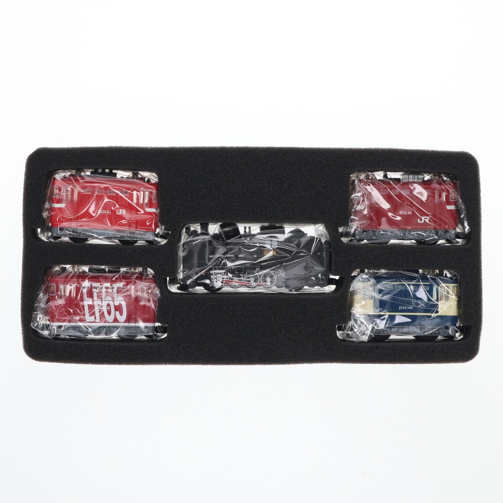 【中古即納】[MDL] チョロQ ロコモーションコレクション JR東日本 5台セット 完成品 ミニカー タカラ(19991231)