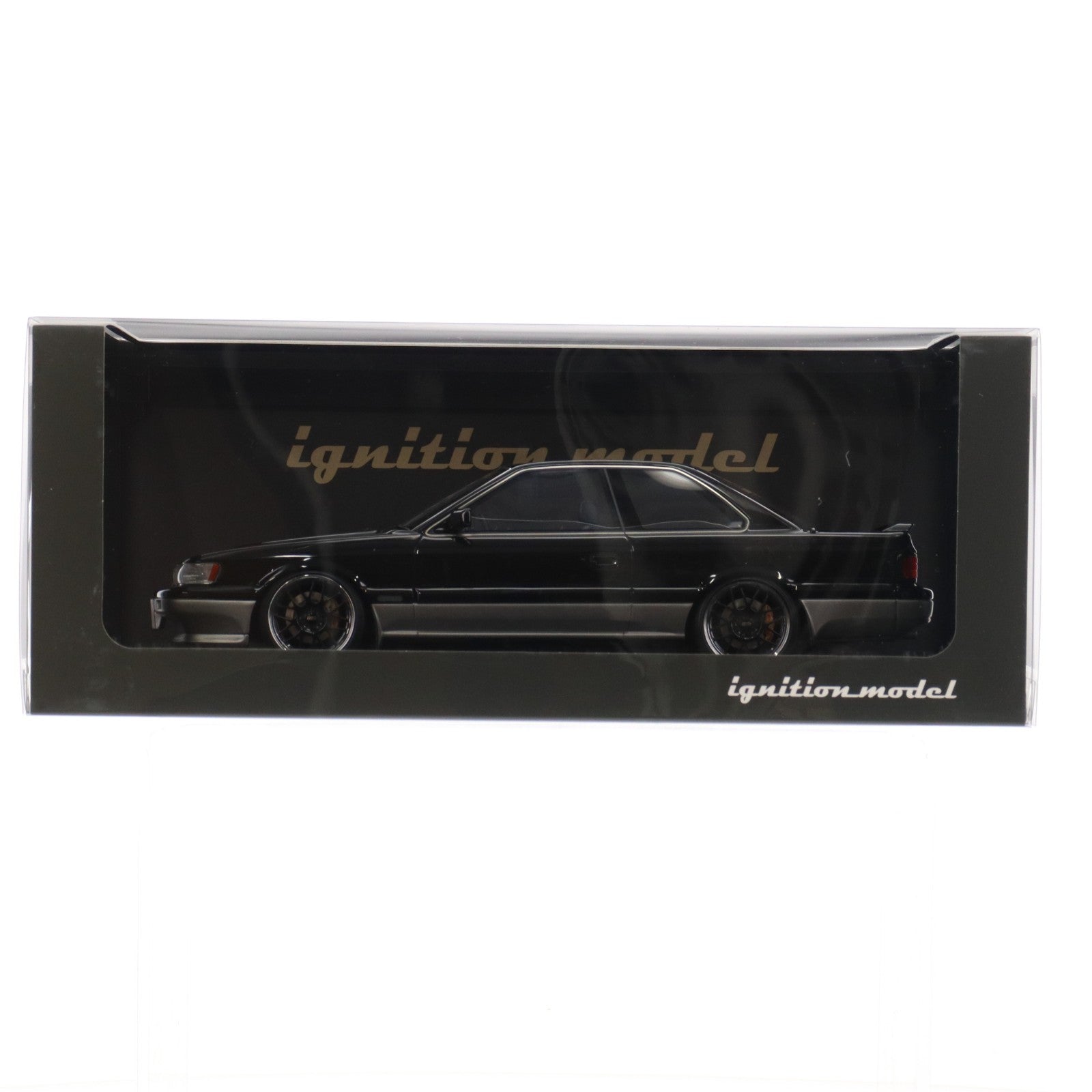 【中古即納】[MDL] 1/18 Nissan(ニッサン) Leopard(レオパード) Ultima V30TWINCAM TURBO(F31) Black/Silver 完成品 ミニカー(IG3818) ignition model(イグニッションモデル)(20250719)