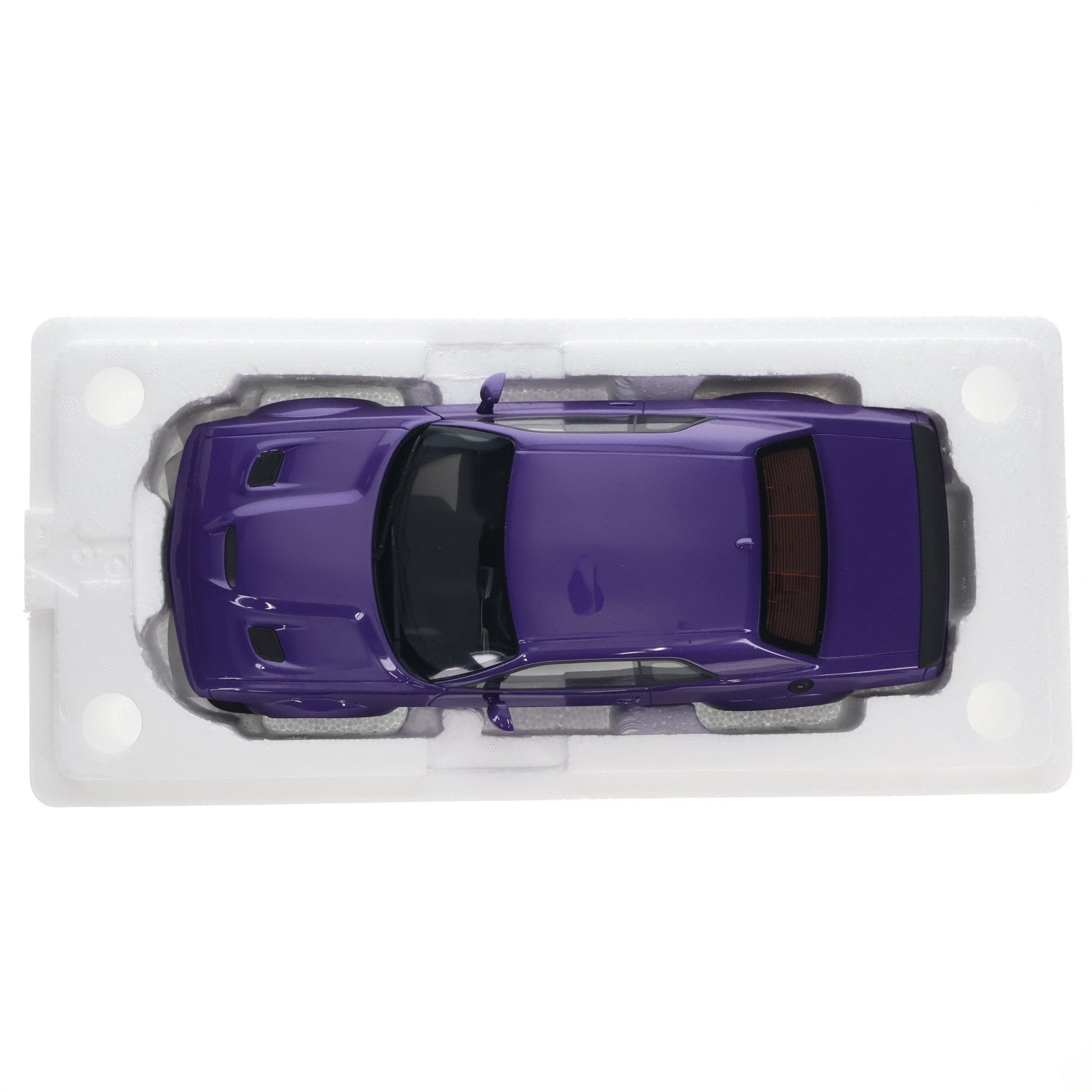 【中古即納】[MDL] 1/18 ダッジ チャレンジャー R/T スキャットパック ワイドボディ(パープル) 完成品 ミニカー(GTS248) GTスピリット(20200420)