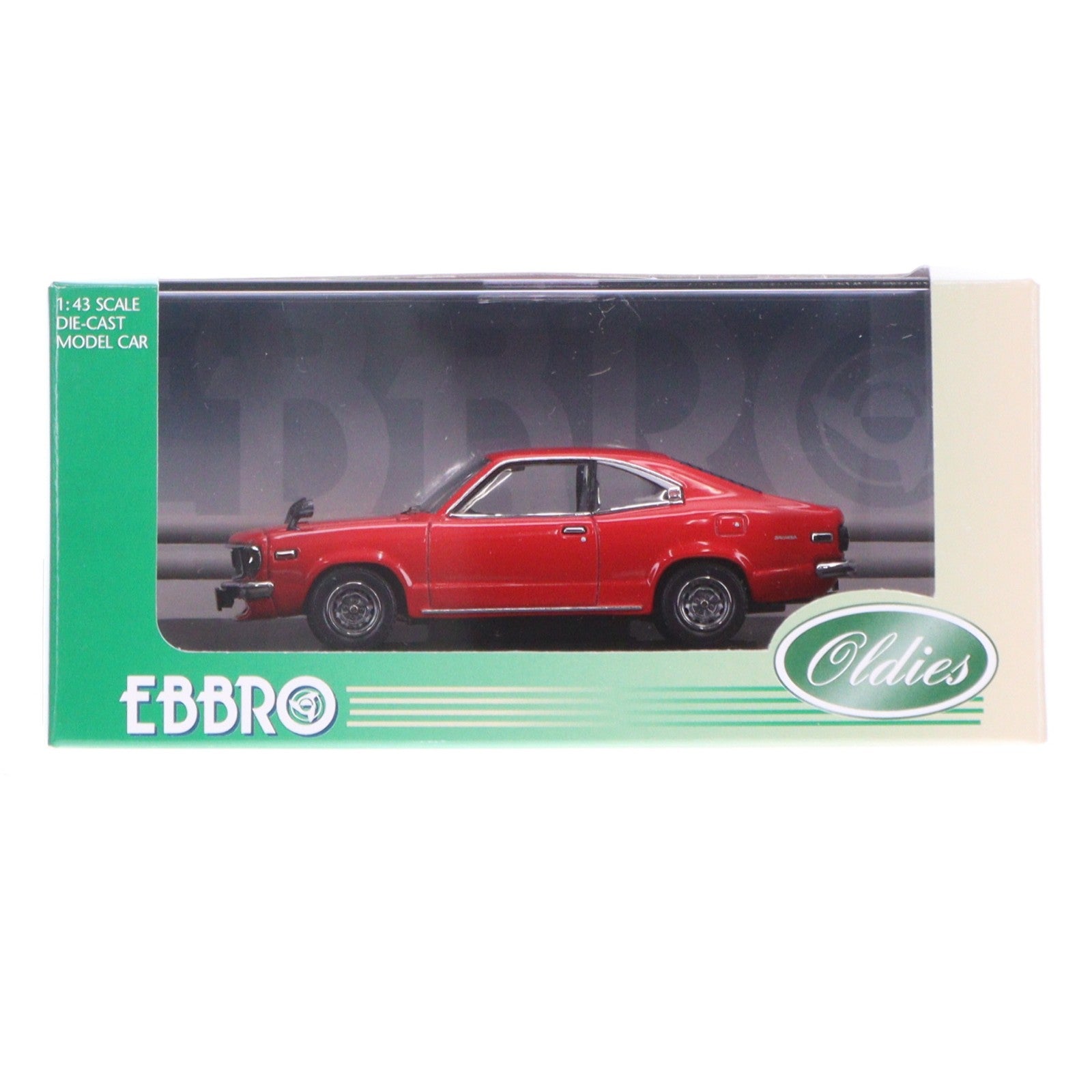 【中古即納】[MDL] 1/43 MAZDA SAVANNA Coupe RX3 1973 (レッド) Oldies 完成品 ミニカー(43547) エブロ(EBBRO)(20040611)
