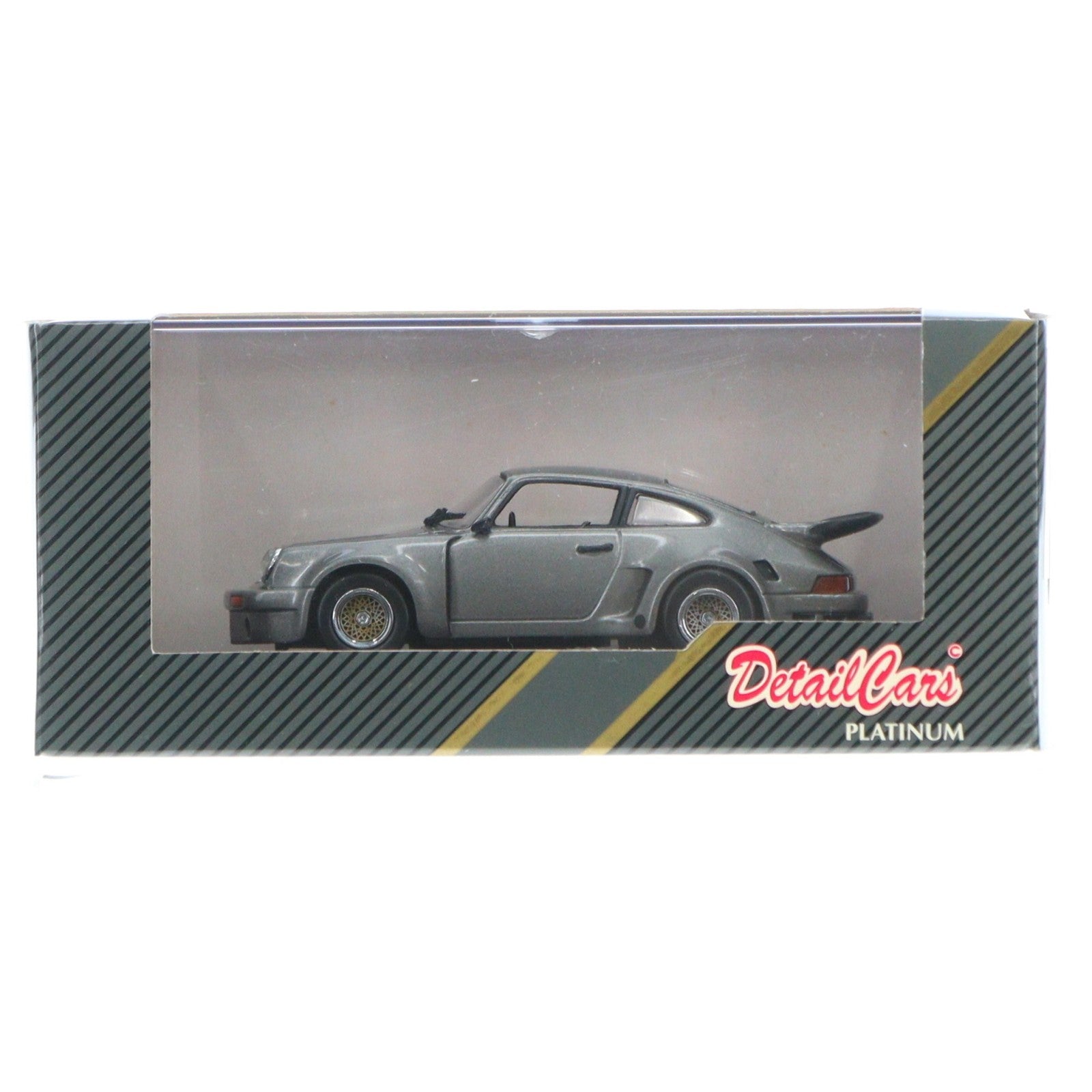 【中古即納】[MDL] 1/43 PORSCHE 911 CARRERA(ポルシェ 911 カレラ) RSR(Metallic Grey) 完成品 ミニカー(ART540) Detail Cars(ディティールカーズ)(19991231)
