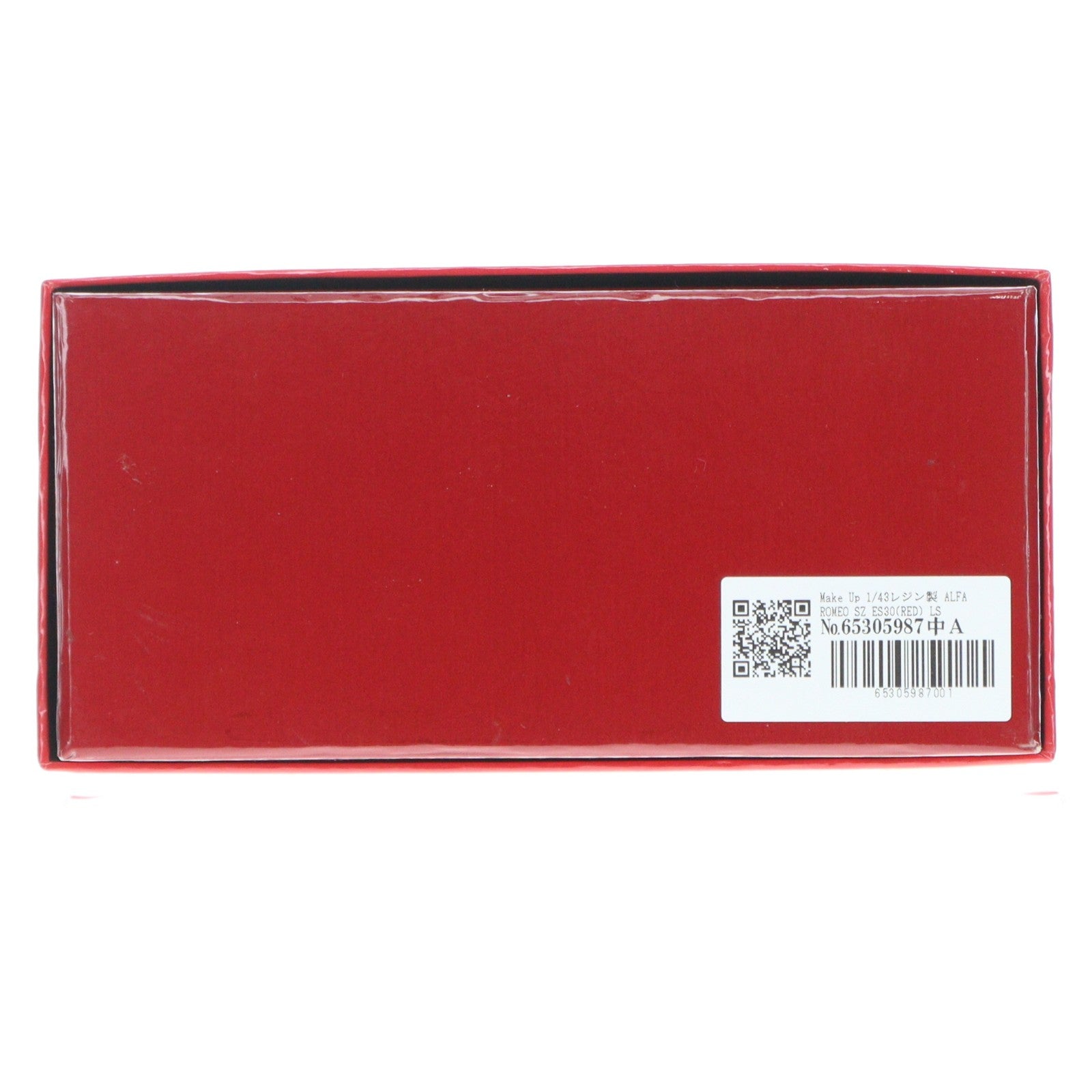 【中古即納】[MDL] 1/43 アルファロメオ SZ ES30 1989(レッド) 完成品 ミニカー(LSJ002A) Make Up(メイクアップ)(20101231)