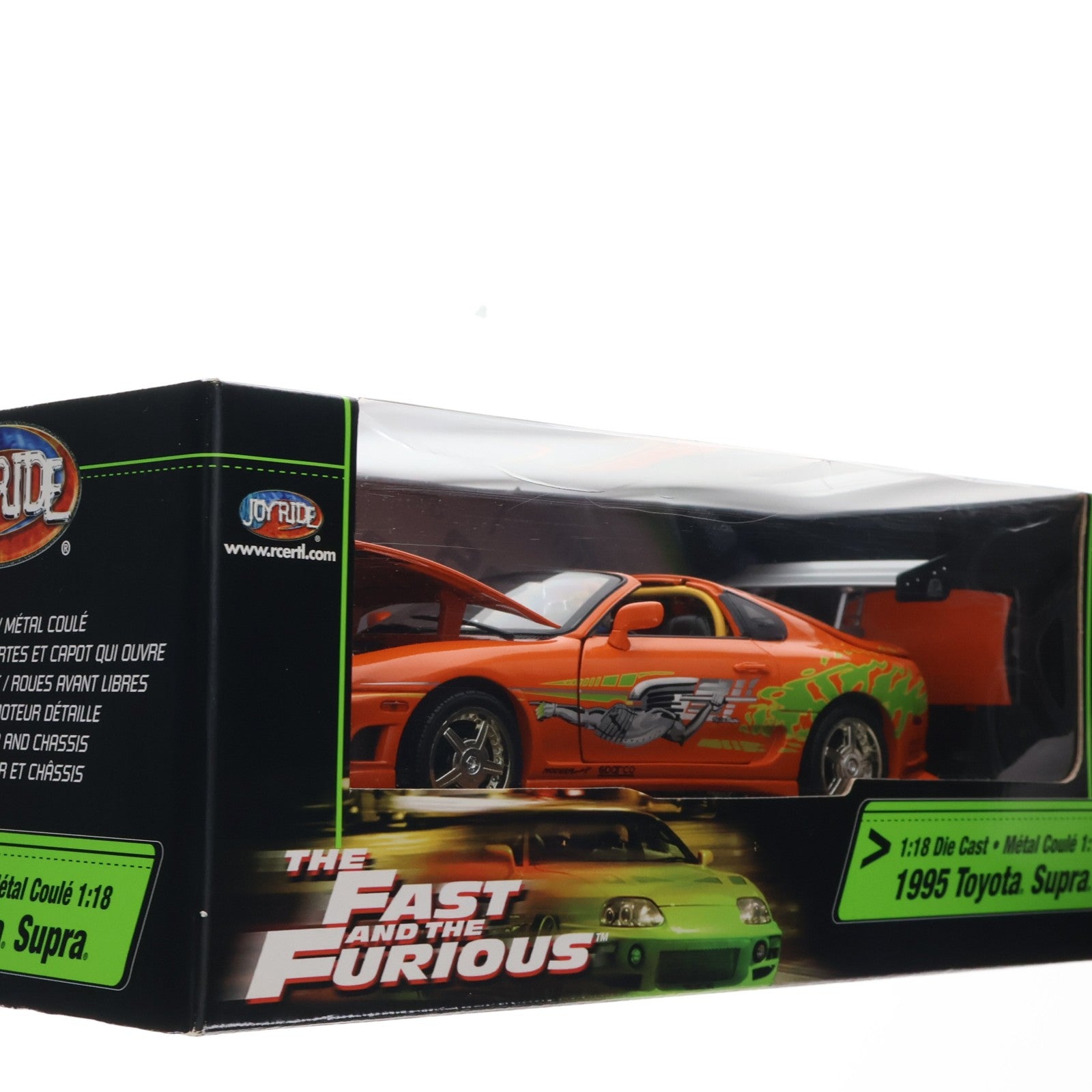 【中古即納】[MDL] 1/18 1995 Toyota Supra(スープラ) ワイルド・スピード 完成品 ミニカー JOYRIDE(ジョイライド)(20031231)
