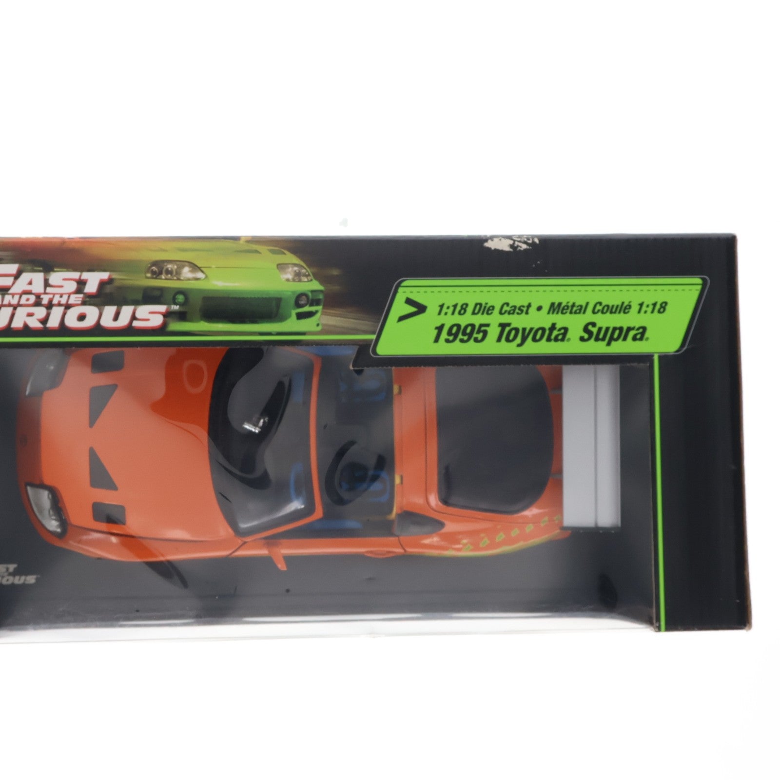 【中古即納】[MDL] 1/18 1995 Toyota Supra(スープラ) ワイルド・スピード 完成品 ミニカー JOYRIDE(ジョイライド)(20031231)