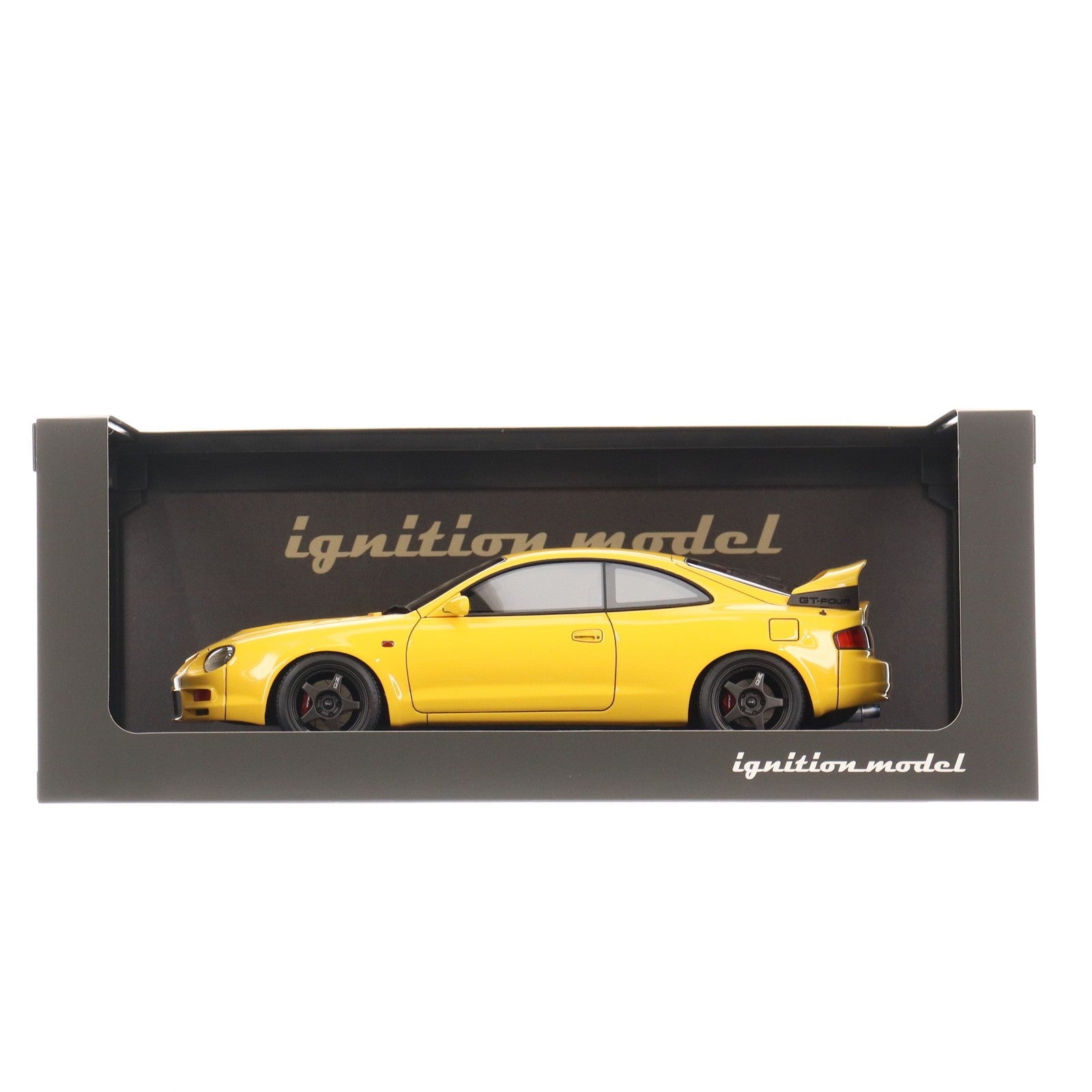 【中古即納】[MDL] 1/18 Toyota Celica GT-FOUR(ST205) Yellow 完成品 ミニカー(IG3680) ignition model(イグニッションモデル)(20250719)