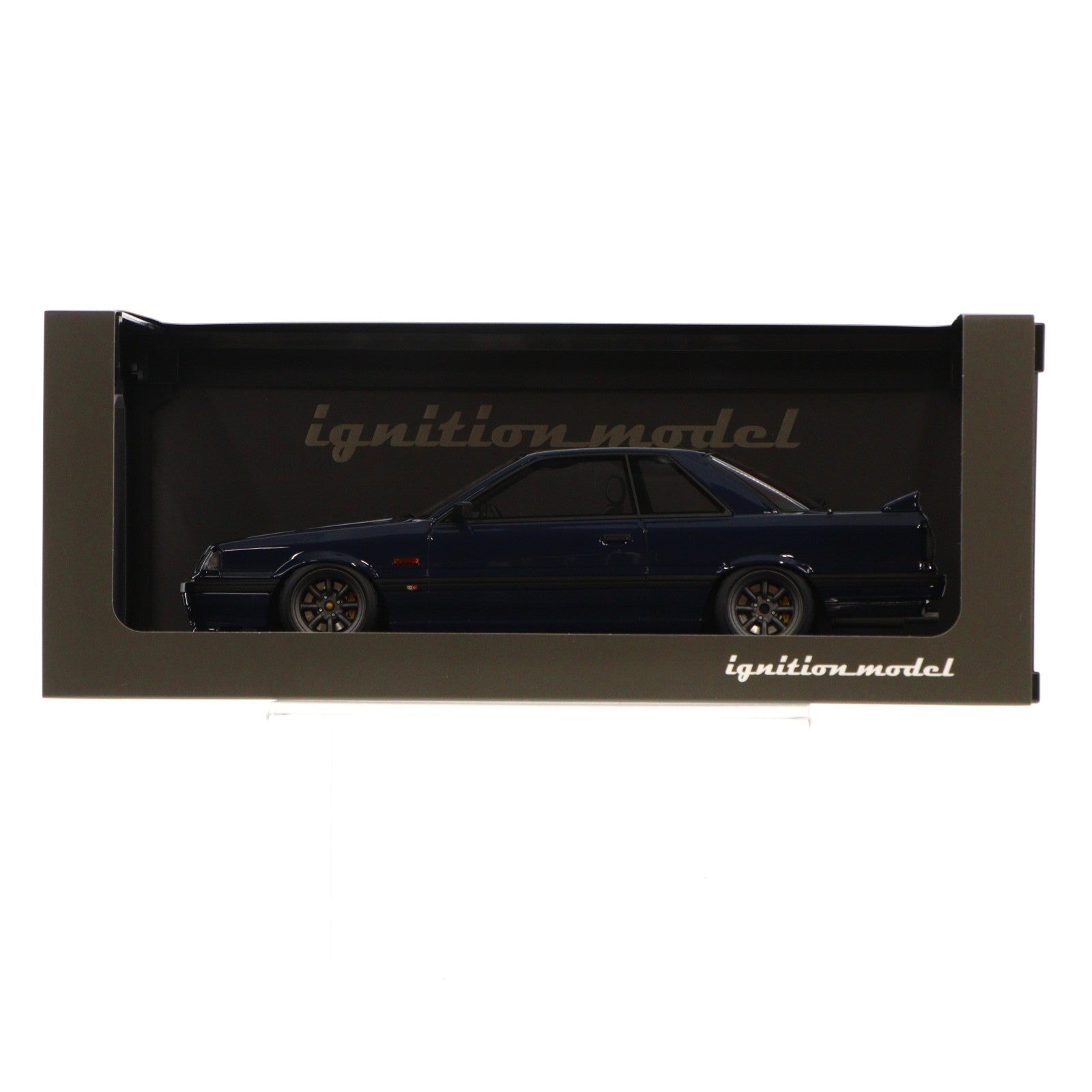 【中古即納】[MDL] 1/18 Nissan Skyline(ニッサン スカイライン) GTS-R(R31)(ブルーブラック) 完成品 ミニカー(IG3509) ignition model(イグニッションモデル)(20240915)