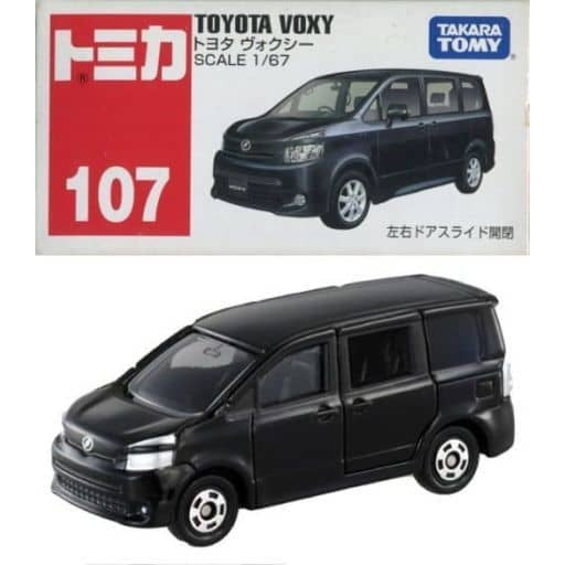【中古即納】[MDL] トミカ No.107 1/67 トヨタ ヴォクシー(ブラック/赤箱/ベトナム製) 完成品 ミニカー タカラトミー(19991231)