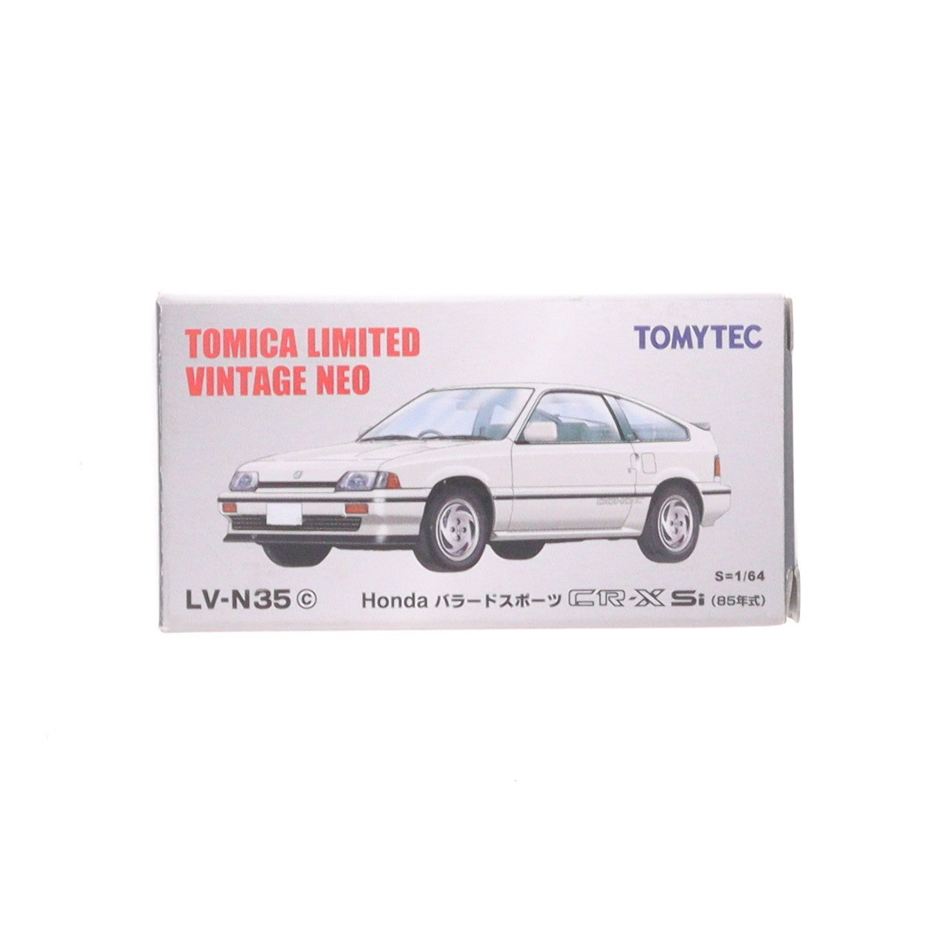 【中古即納】[MDL] トミカリミテッドヴィンテージ NEO LV-N35c 1/64 Honda バラードスポーツ CR-X Si 85年式 白 完成品 ミニカー(243359) TOMYTEC(トミーテック)(20120526)