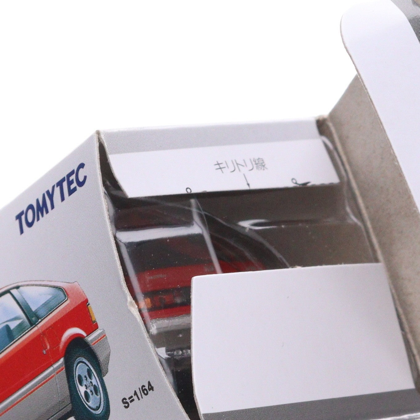 【中古即納】[MDL] トミカリミテッドヴィンテージ NEO LV-N124a 1/64 Honda バラードスポーツ CR-X 1.5i(赤/銀) 完成品 ミニカー(279877) TOMYTEC(トミーテック)(20160528)
