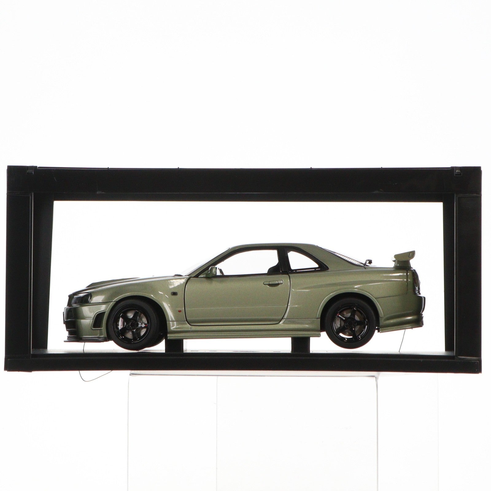 【中古即納】[MDL] 1/18 ニスモ R34 GT-R Z-tune (ミレニアムジェイド) 完成品 ミニカー(77353) AutoArt(オートアート)(20140927)