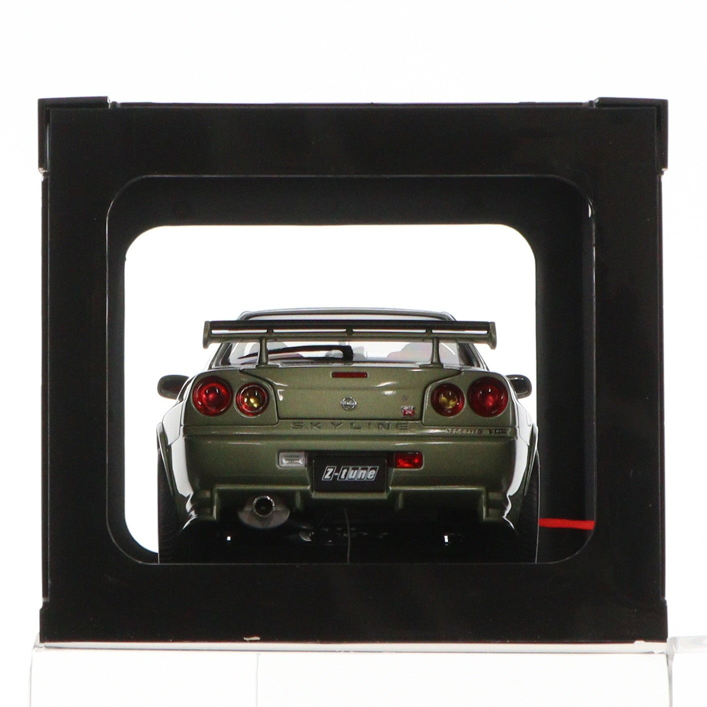 【中古即納】[MDL] 1/18 ニスモ R34 GT-R Z-tune (ミレニアムジェイド) 完成品 ミニカー(77353) AutoArt(オートアート)(20140927)