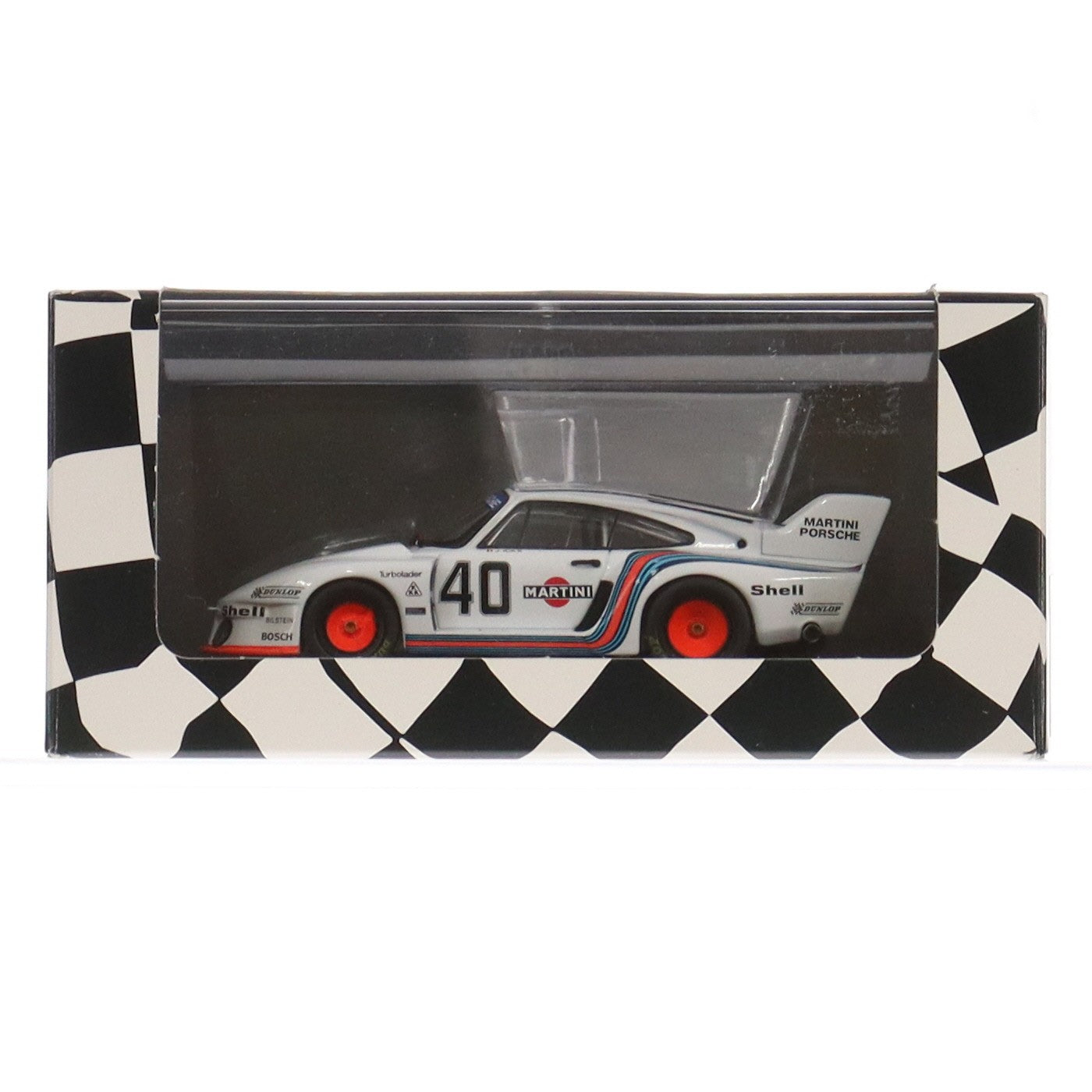 【中古即納】[MDL] 1/43 ポルシェ 935 ホッケンハイム 1977 MARTINI #40(ホワイト) 完成品 ミニカー(44358) EBBRO(エブロ)(20110331)