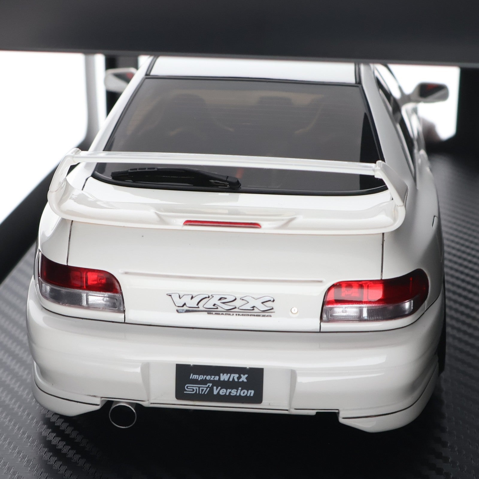 【中古即納】[MDL] 1/18 SUBARU Impreza(インプレッサ) WRX Type R STi Version V(GC8) White(ホワイト) 完成品 ミニカー(IG3553) ignition model(イグニッションモデル)(20250523)