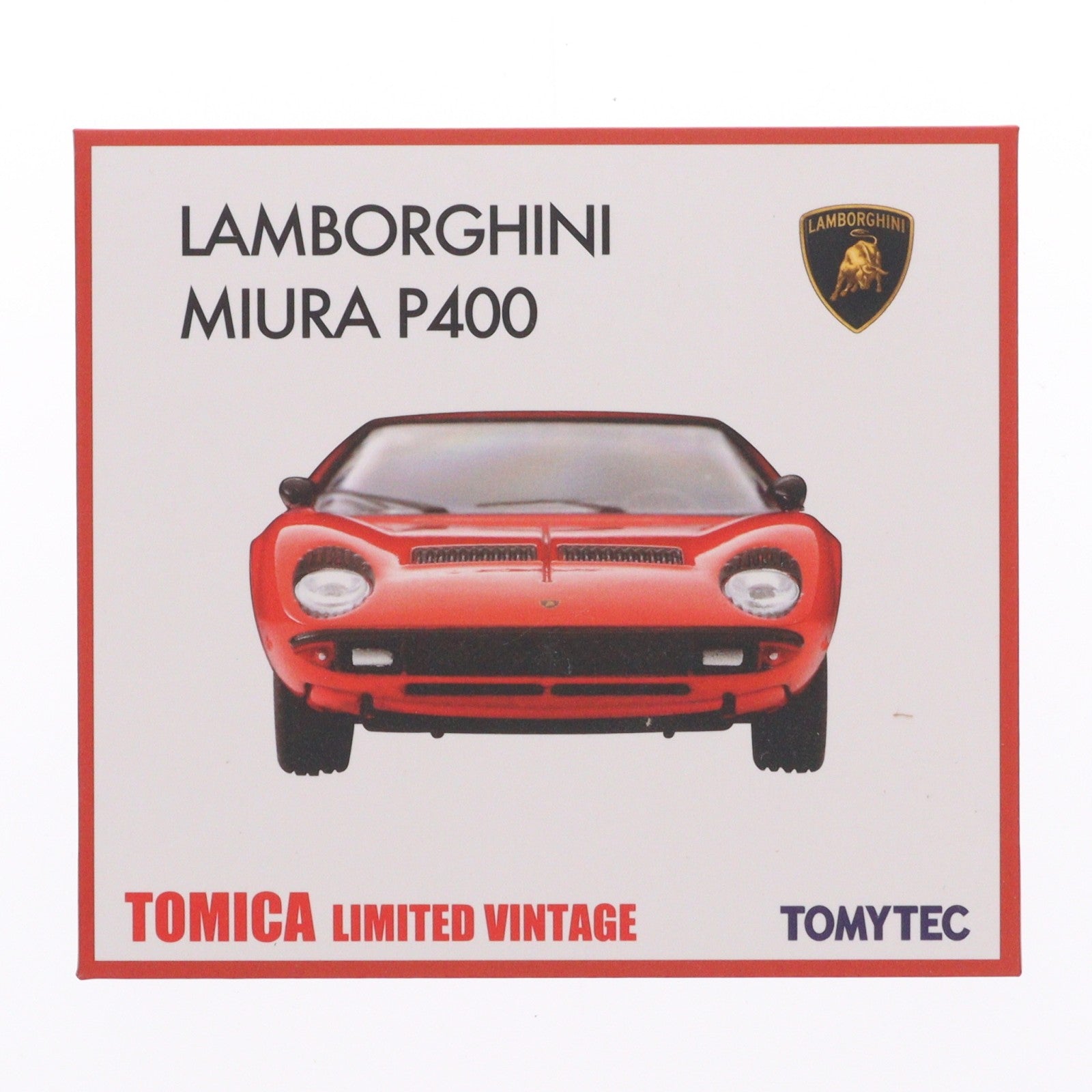 【中古即納】[MDL] トミカリミテッドヴィンテージ LV ランボルギーニ ミウラ P400(レッド) 1/64 完成品 ミニカー(313144) TOMYTEC(トミーテック)(20211113)