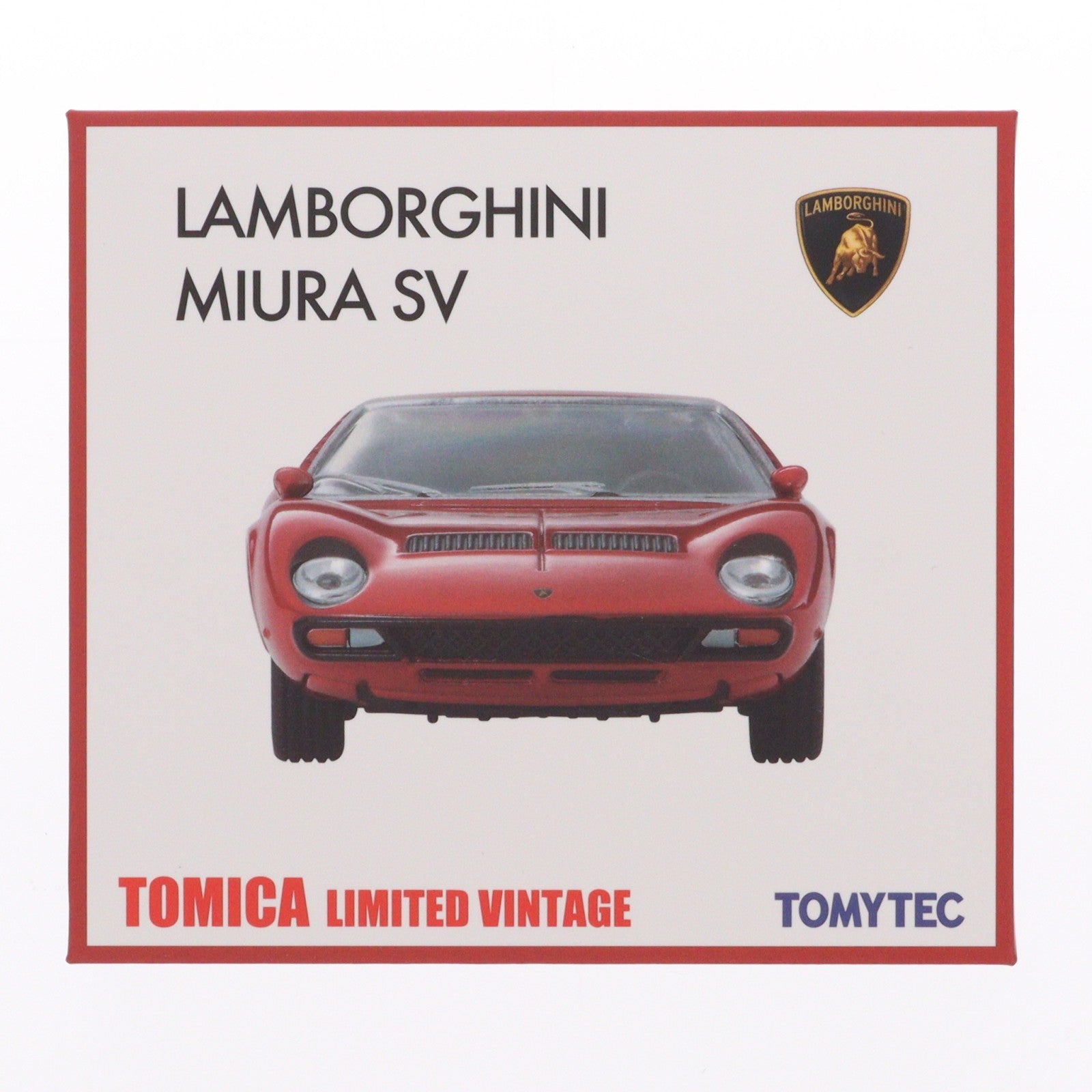 【中古即納】[MDL] トミカリミテッドヴィンテージ LV ランボルギーニ ミウラ SV(赤) 1/64 完成品 ミニカー(327158) TOMYTEC(トミーテック)(20230909)