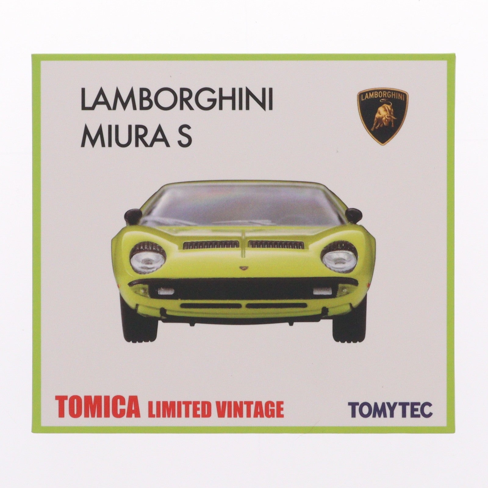 【中古即納】[MDL] トミカリミテッドヴィンテージ 1/64 LV ランボルギーニ ミウラS(イエローグリーン) 完成品 ミニカー(318880) TOMYTEC(トミーテック)(20220709)